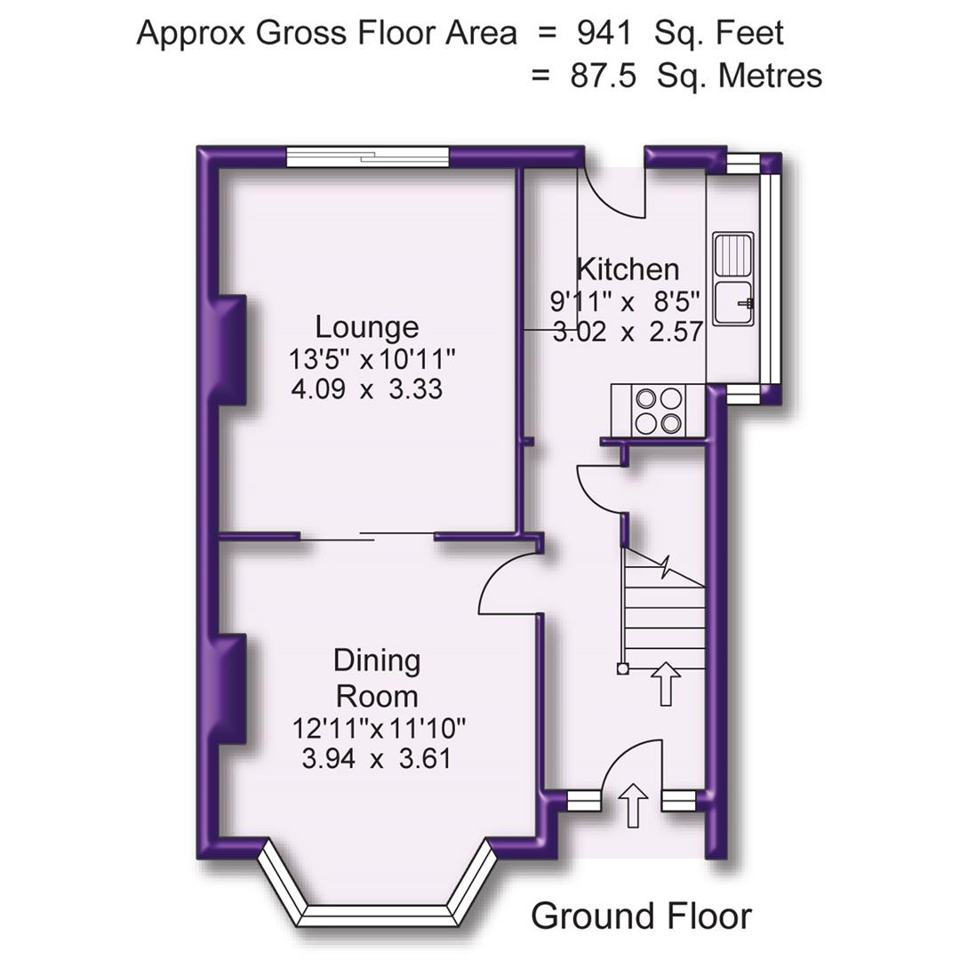 43, Cherry Lane, Sale floorplan