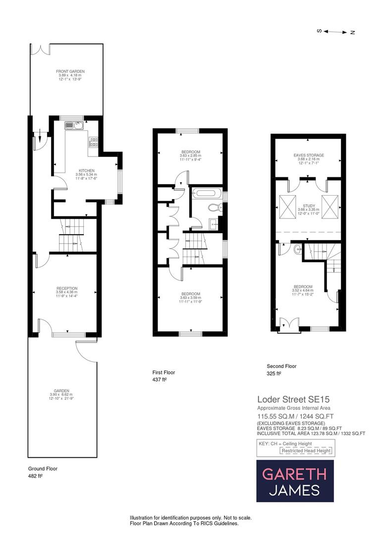 22, Loder Street, London floorplan