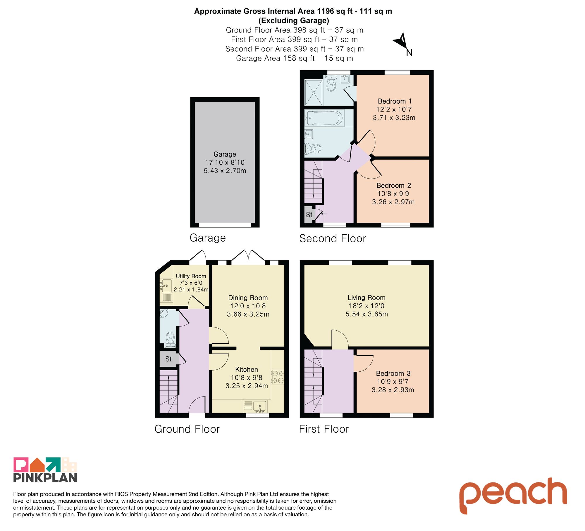 21 Redhouse Gardens, Swindon floorplan