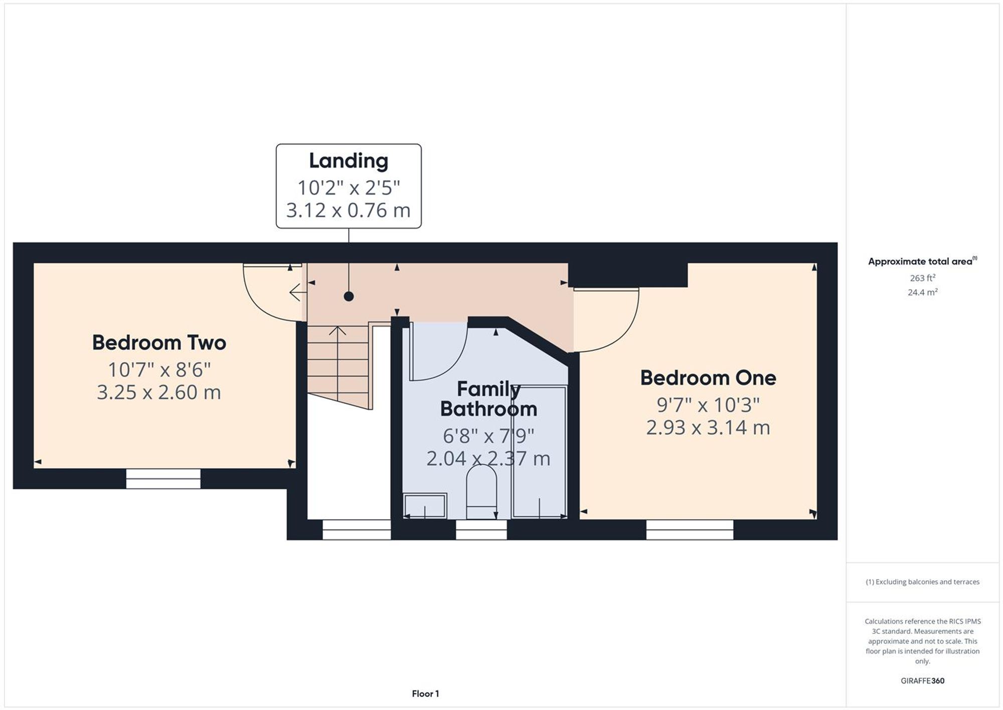 Corner Cottage Corner Street, Cromer floorplan