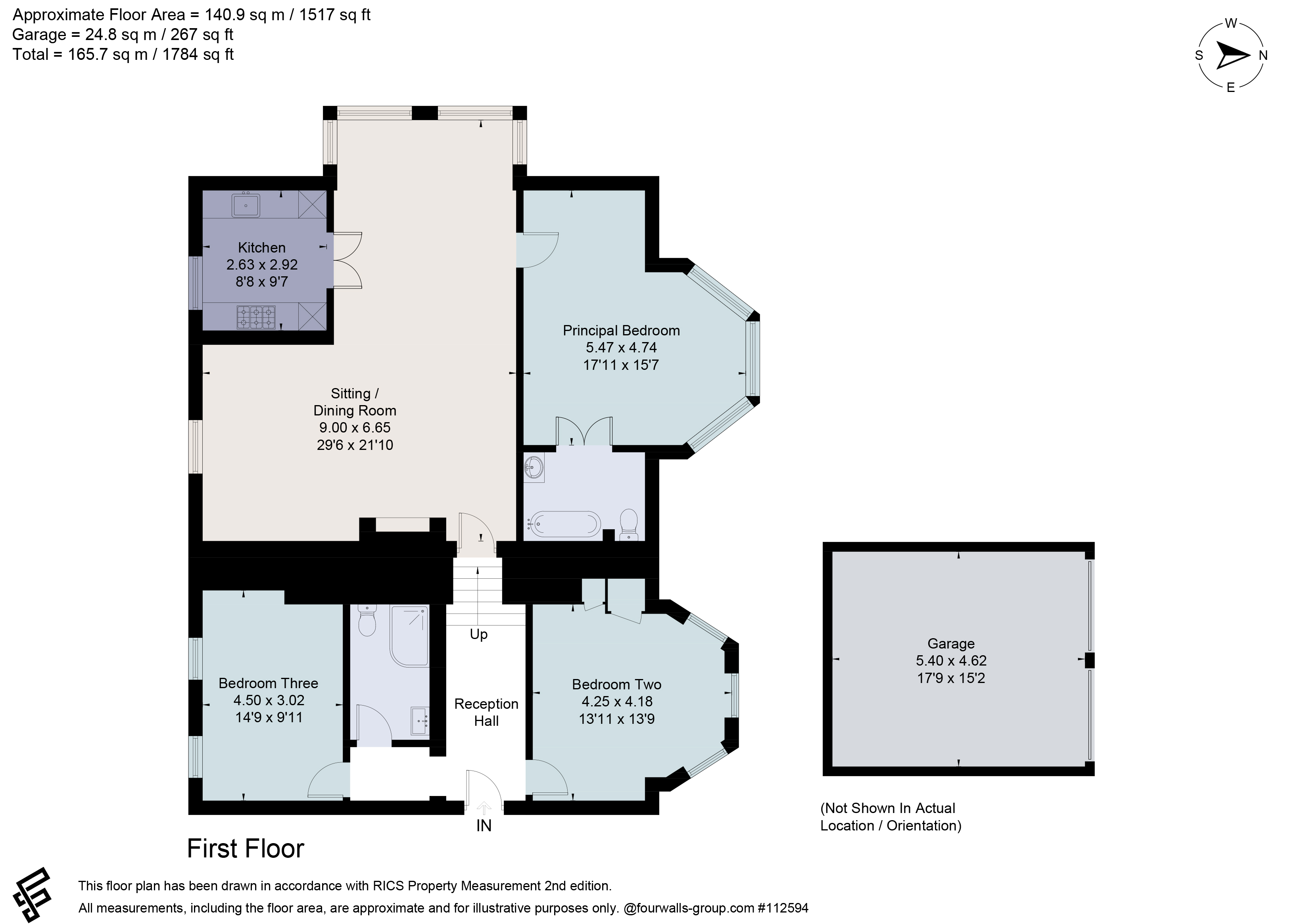 Flat 5, Coleshill House,, Tower Road, Amersham floorplan