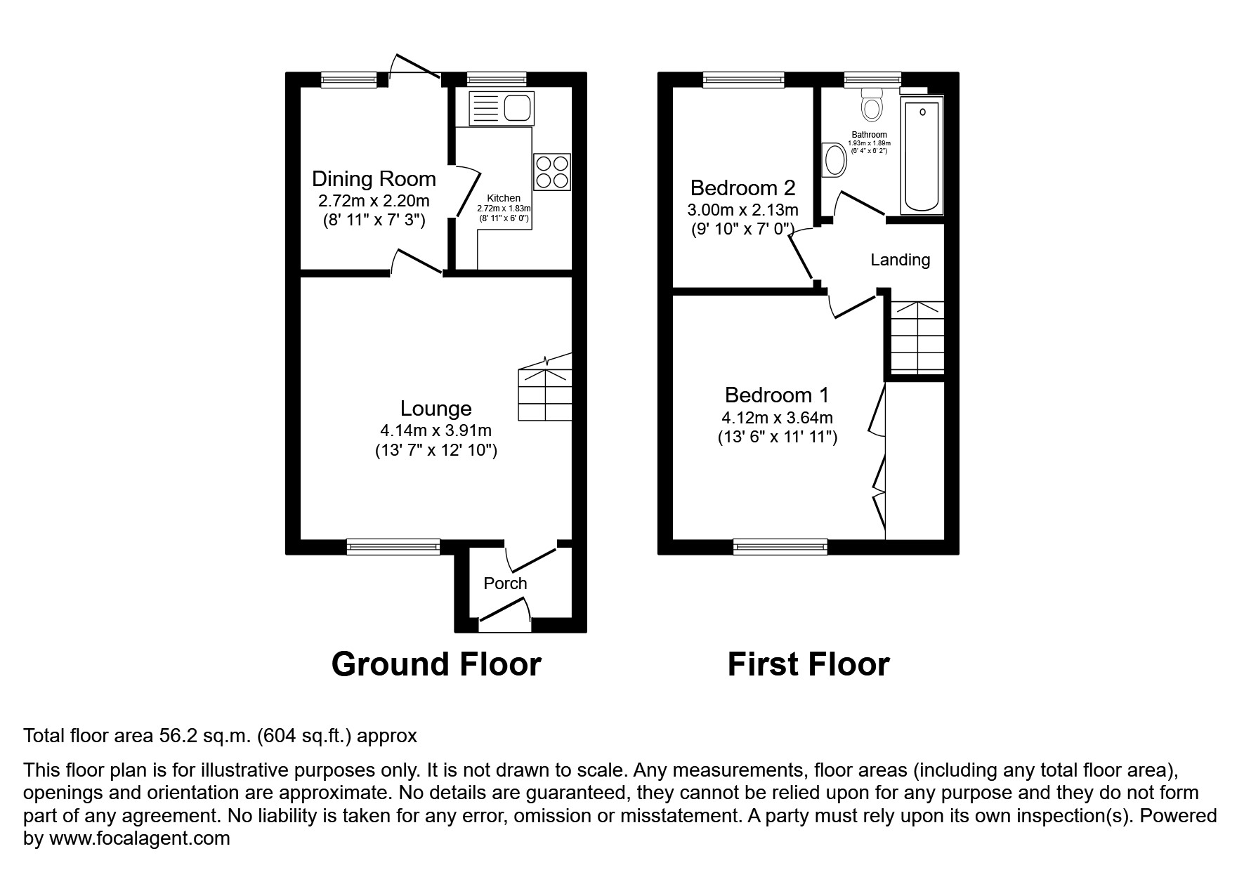15, Clayton Mill Road, Pevensey floorplan