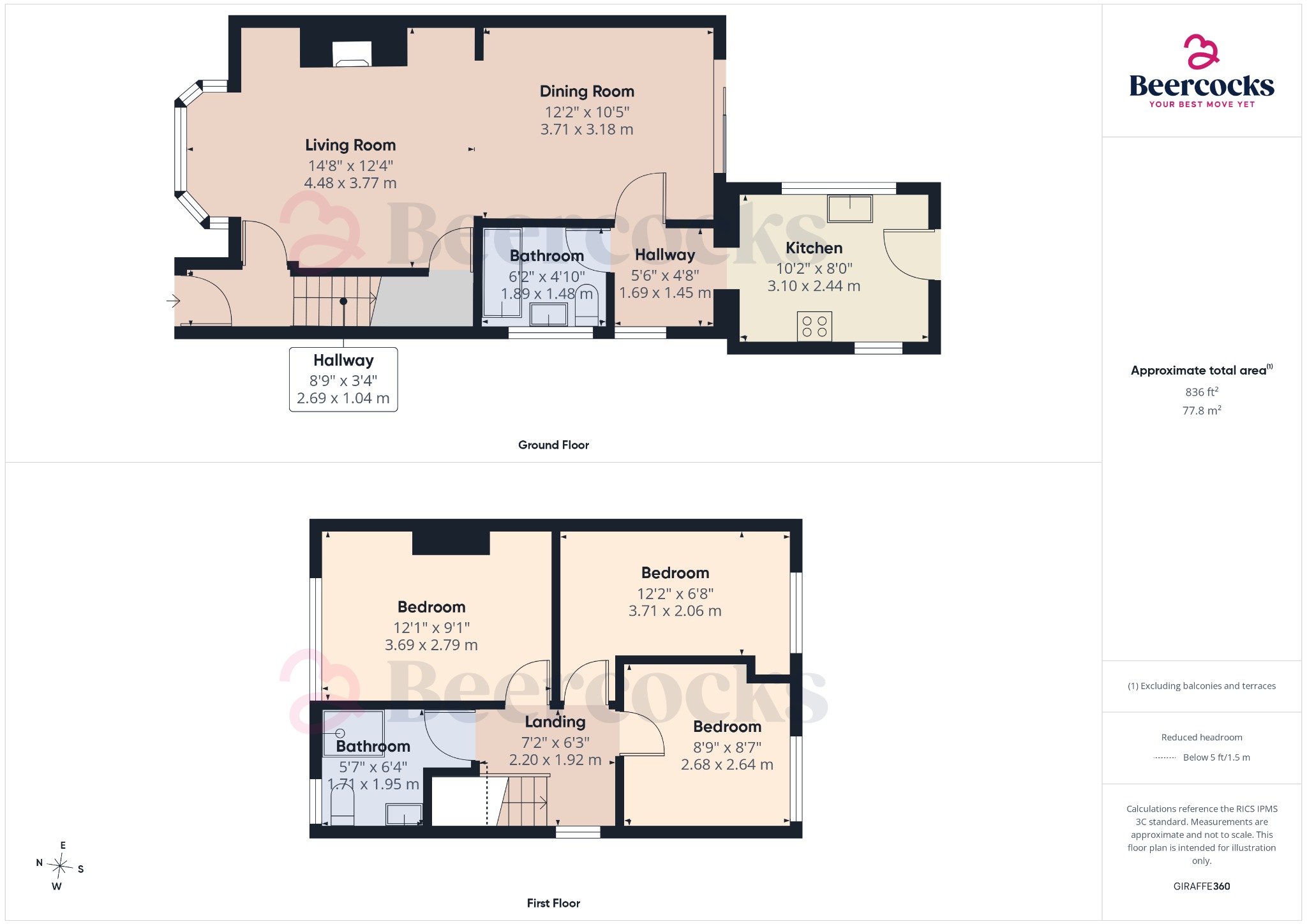 7, Owthorne Walk, Withernsea floorplan