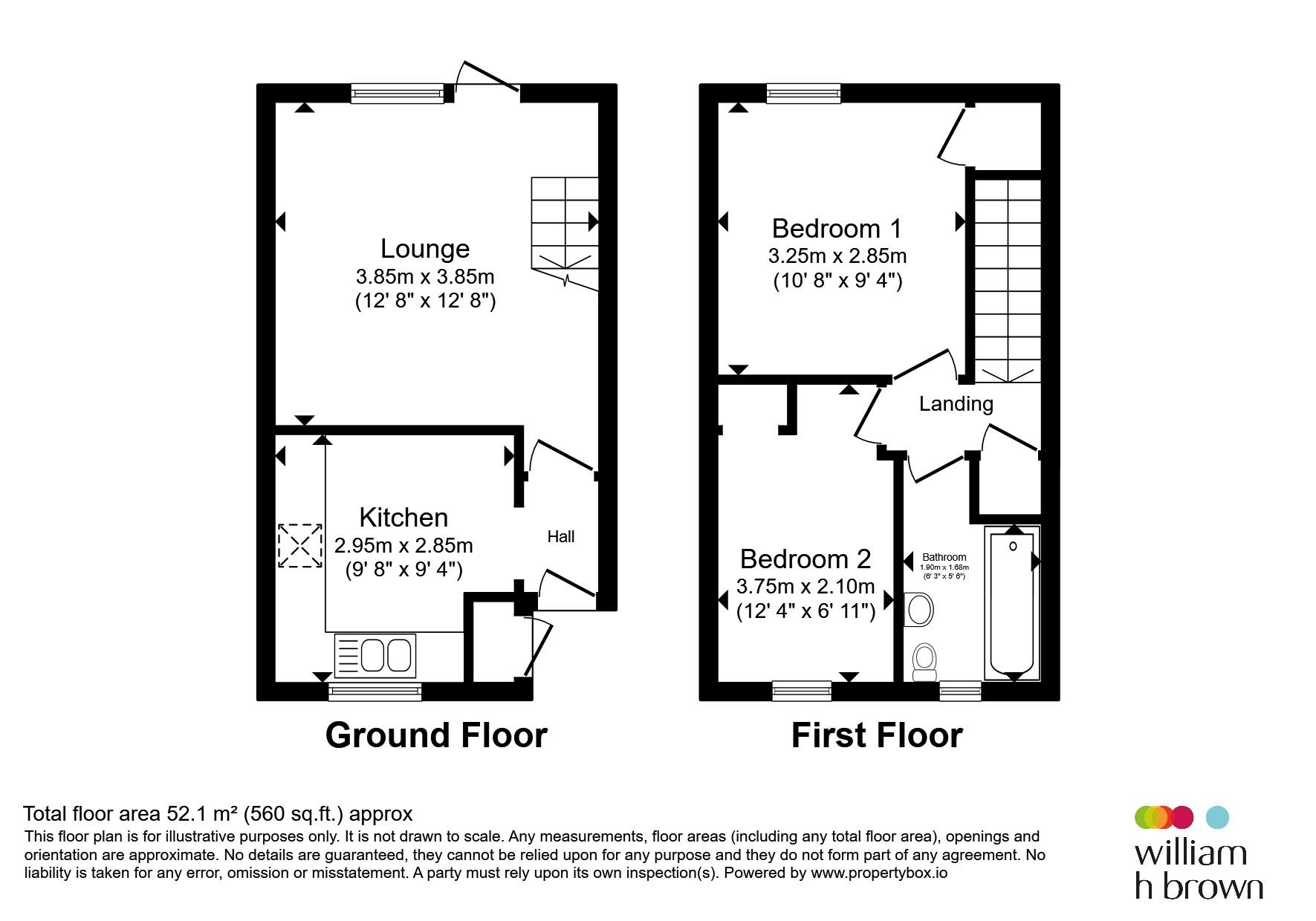 22, Brancepeth Place, Peterborough floorplan