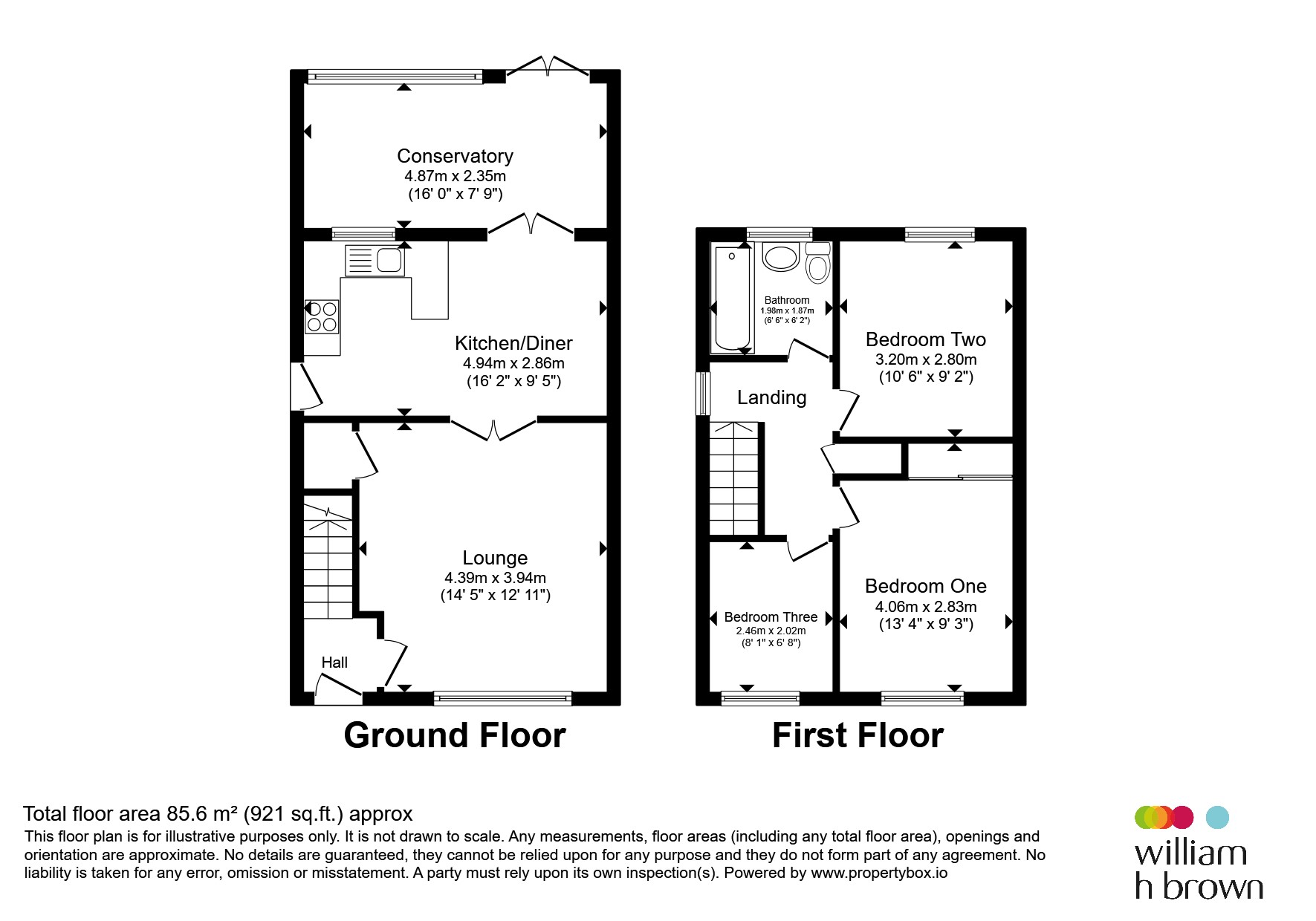 4, Bridge Close, WORKSOP floorplan