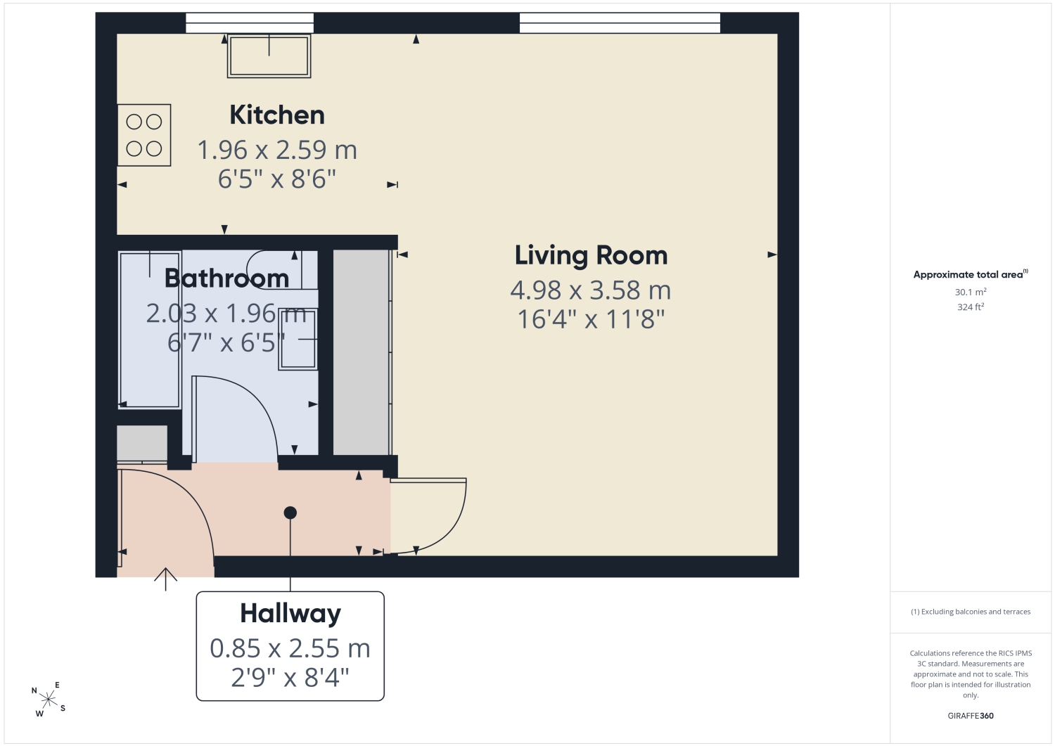 Hallam Chase, 64 Endcliffe Vale Road, Sheffield floorplan