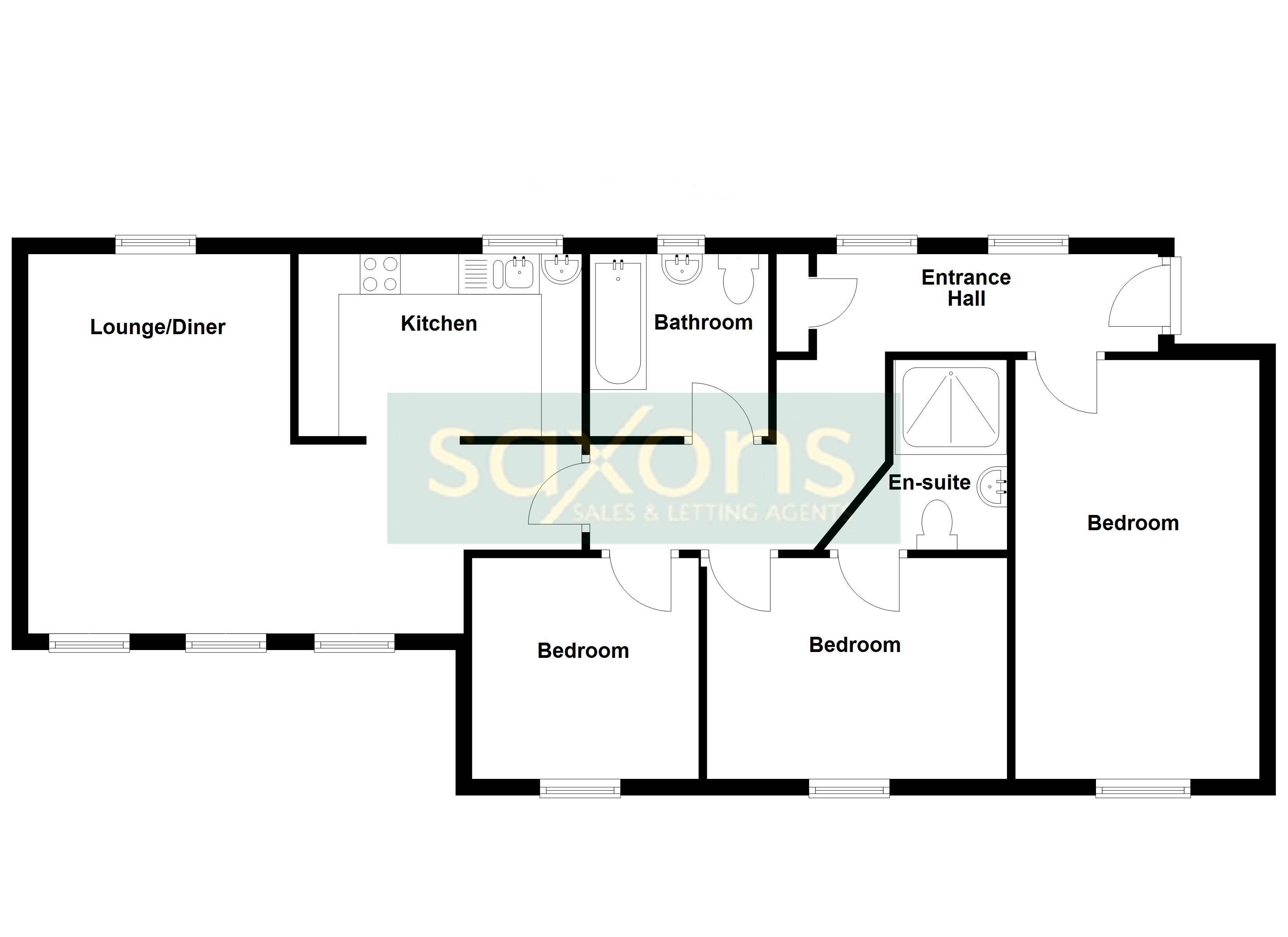 55, Albany Gardens, Colchester floorplan