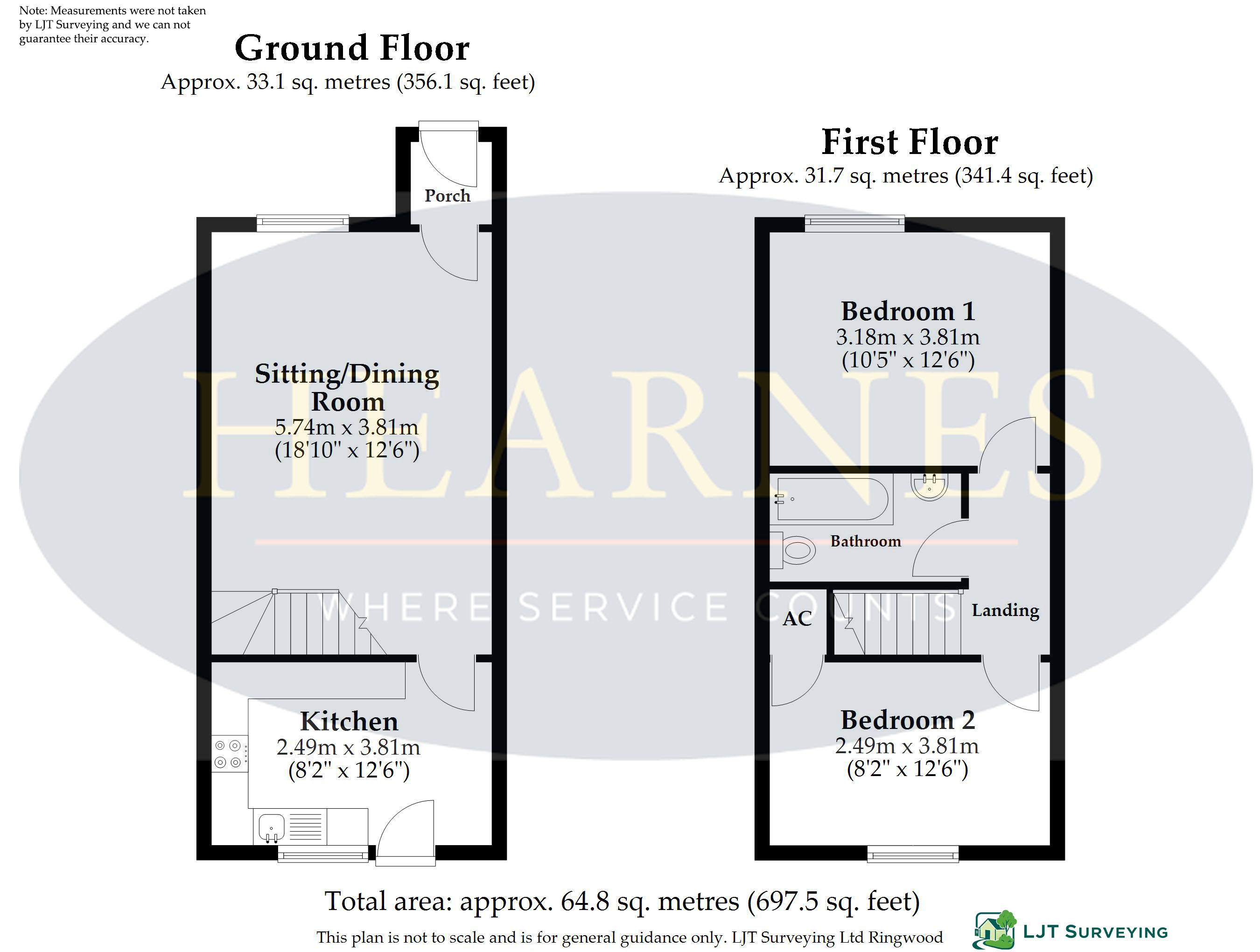 296, Sopwith Crescent, Wimborne floorplan