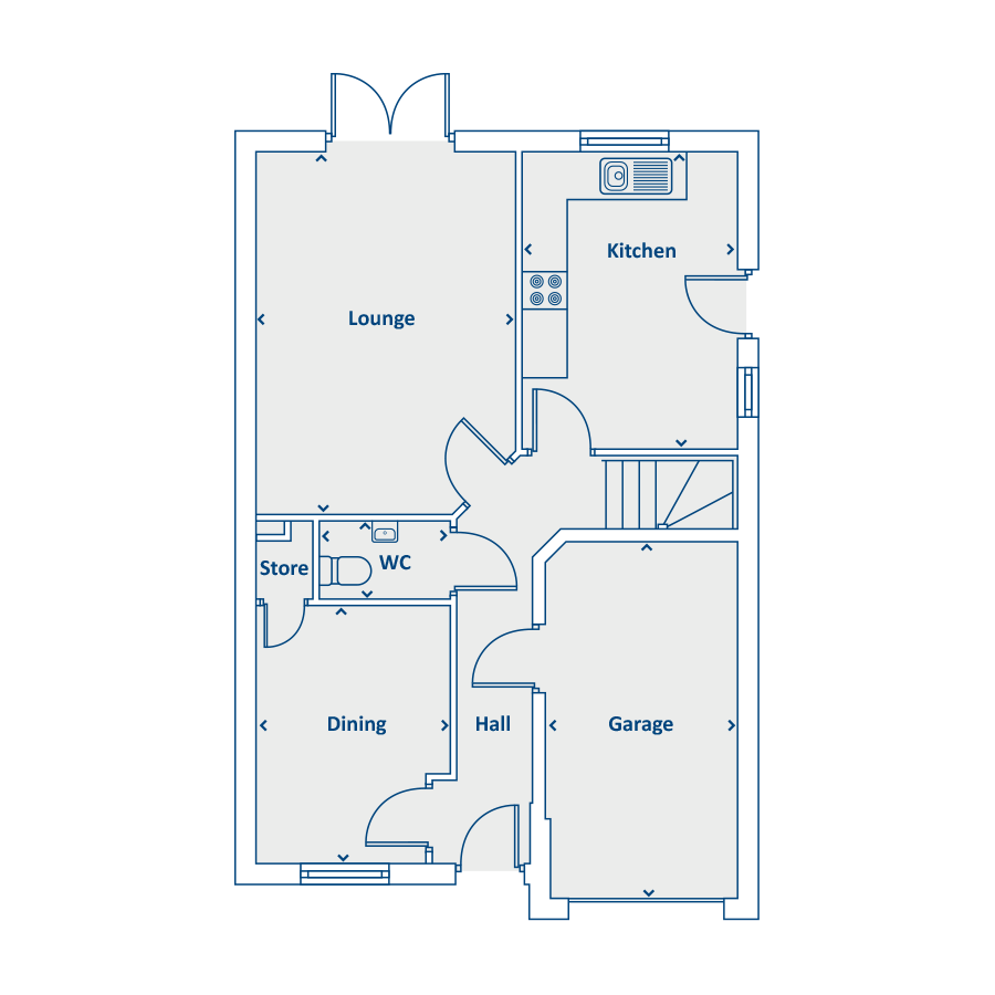 Plot 45, Cannop Crescent, Stoneyburn floorplan