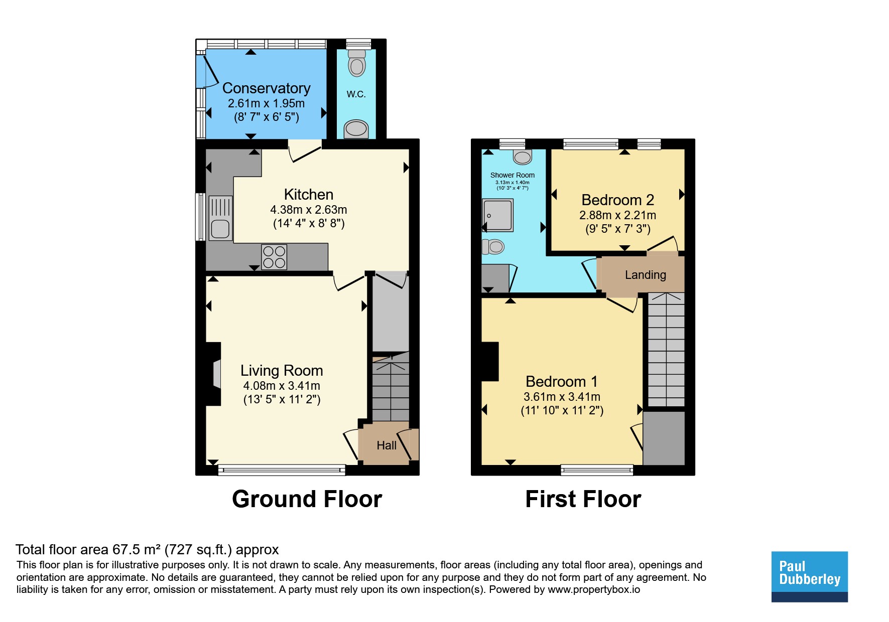 2, Walker Street, Tipton floorplan