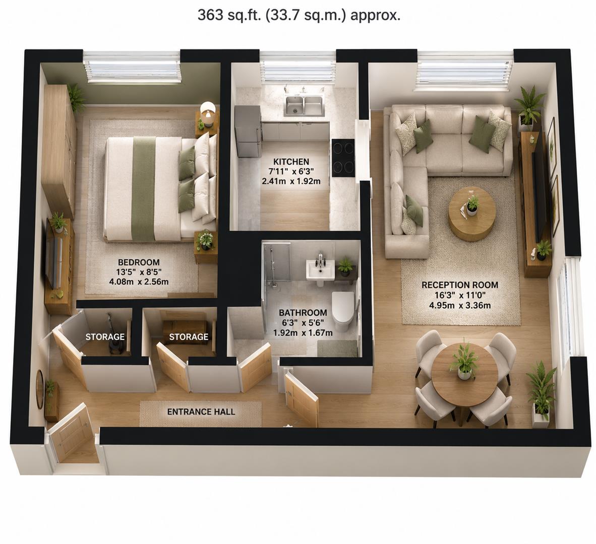 98, Burket Close, Southall floorplan