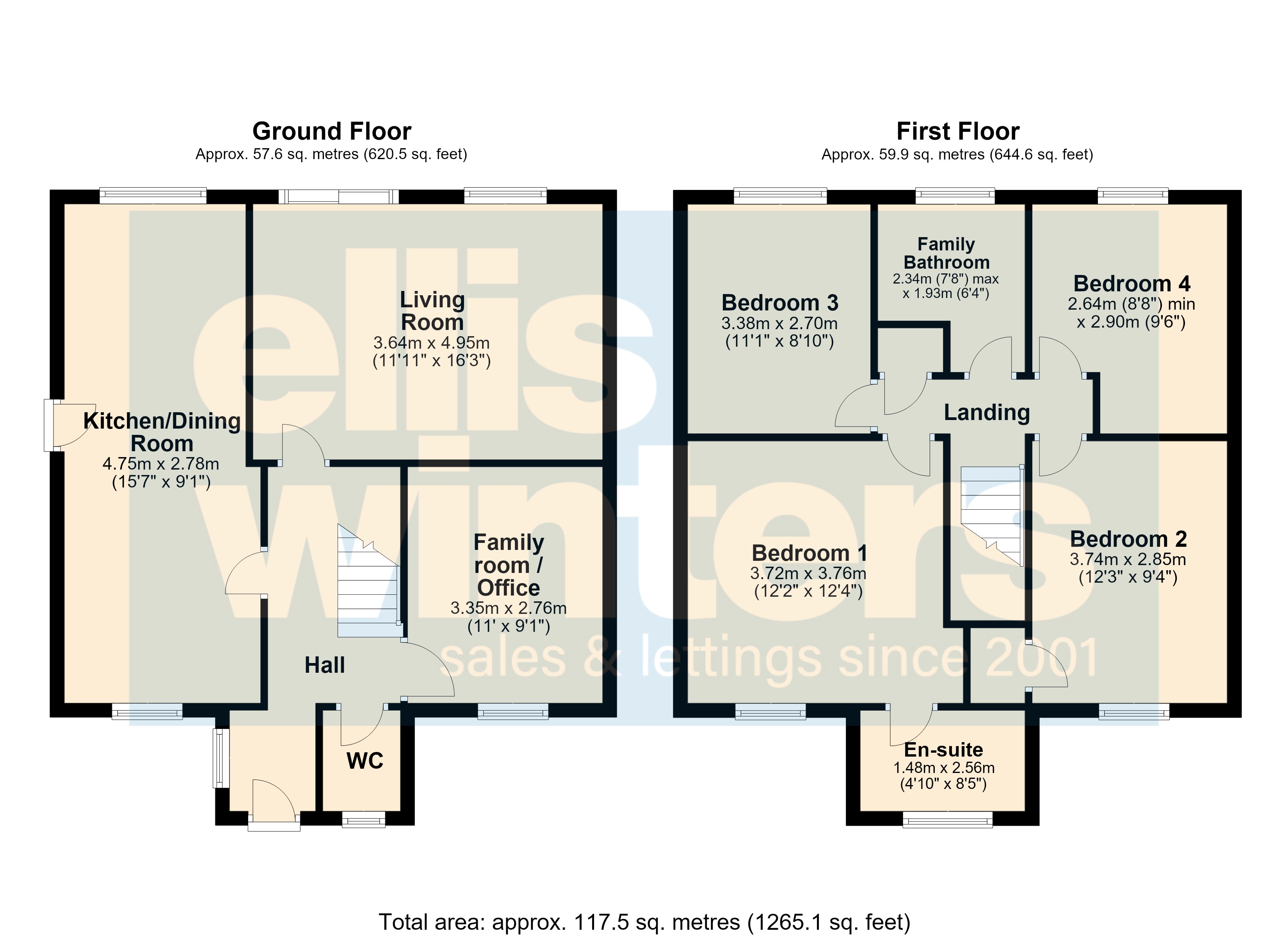 Cypress Close, Doddington floorplan