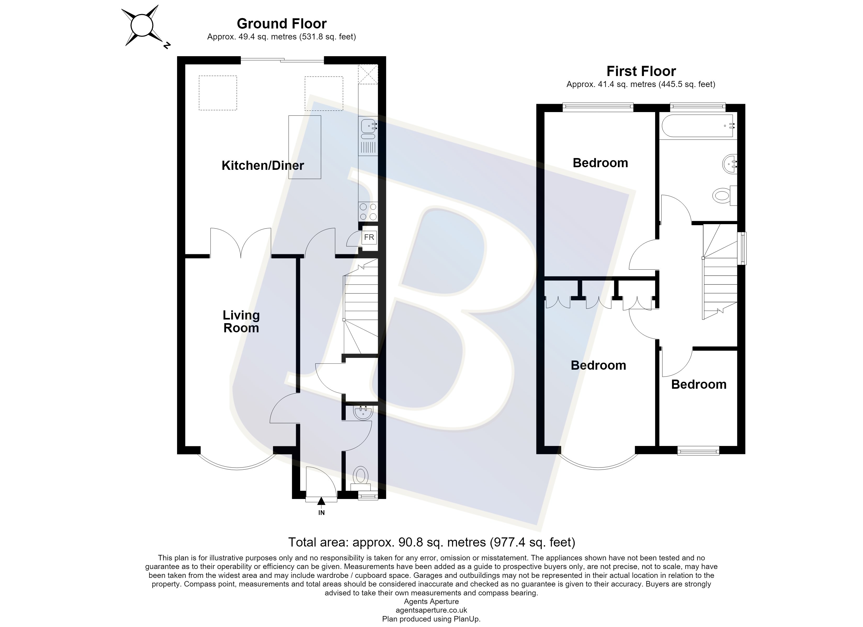 57, Dury Falls Close, Hornchurch floorplan