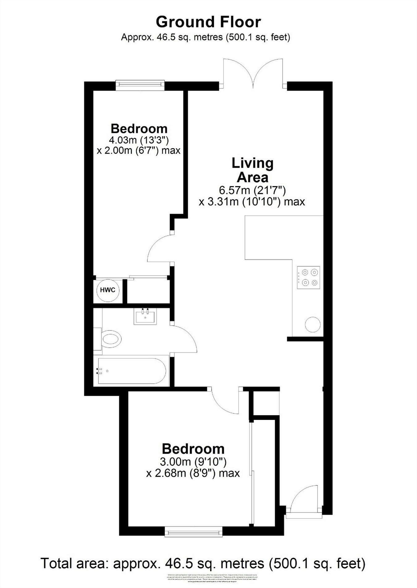2 Bedrooms Maisonette to rent in Limebush Close, Addlestone, Surrey KT15