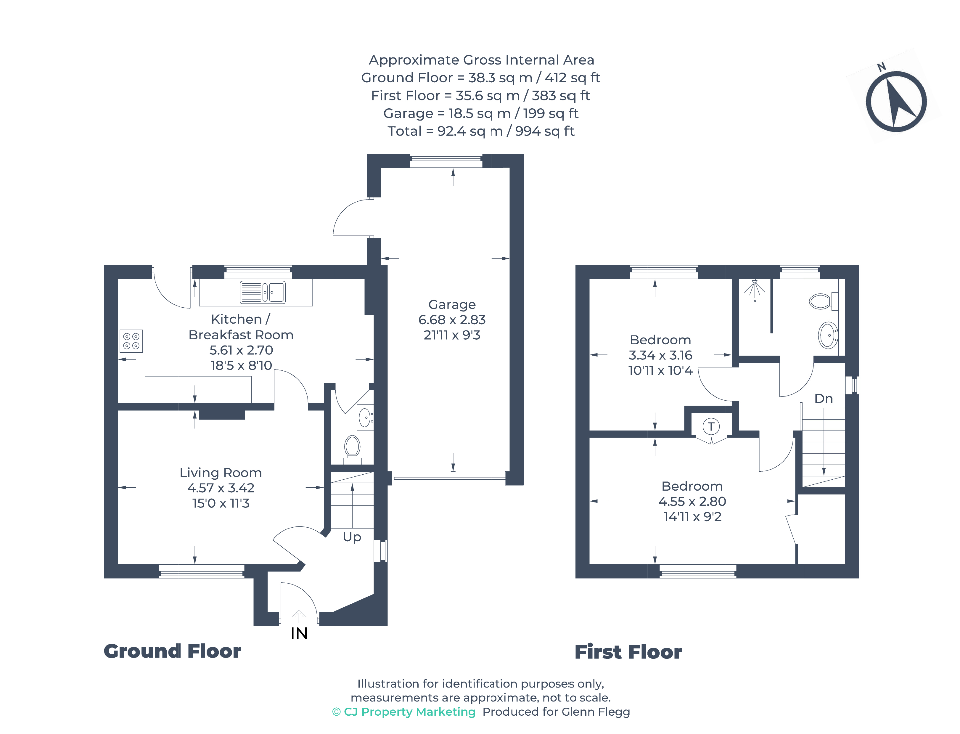 14, The Cherries, Slough floorplan