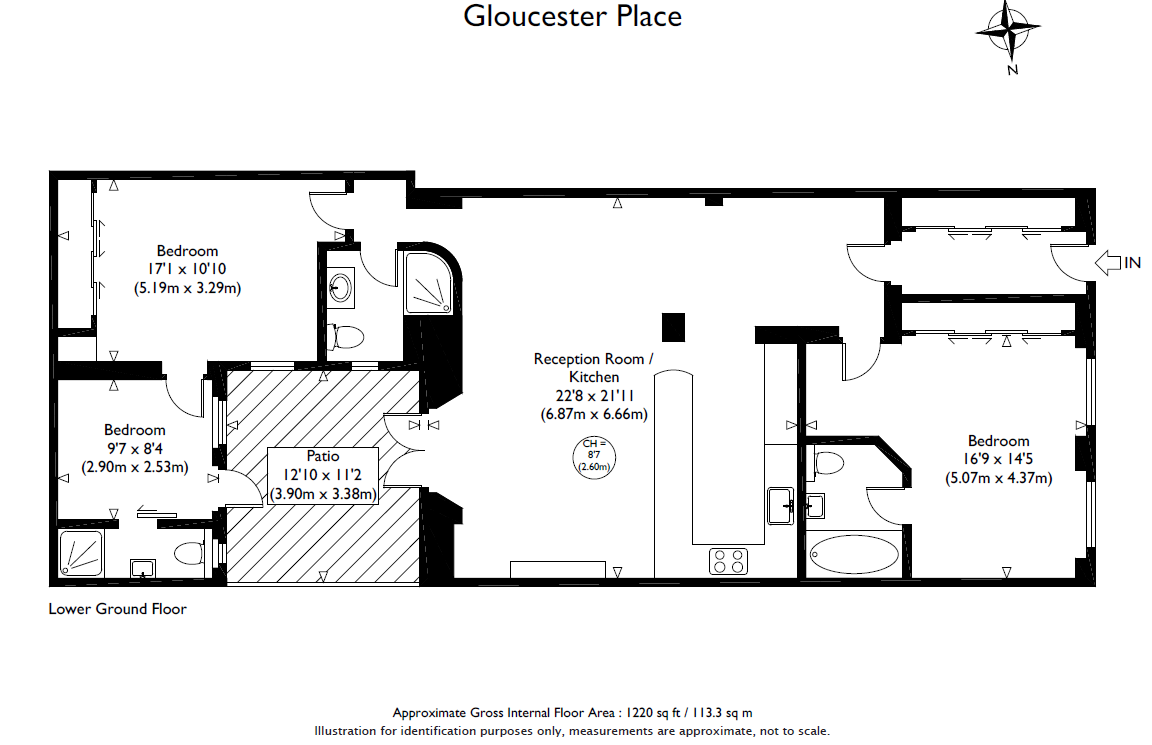 3 Bedrooms Flat to rent in Gloucester Place, London W1U