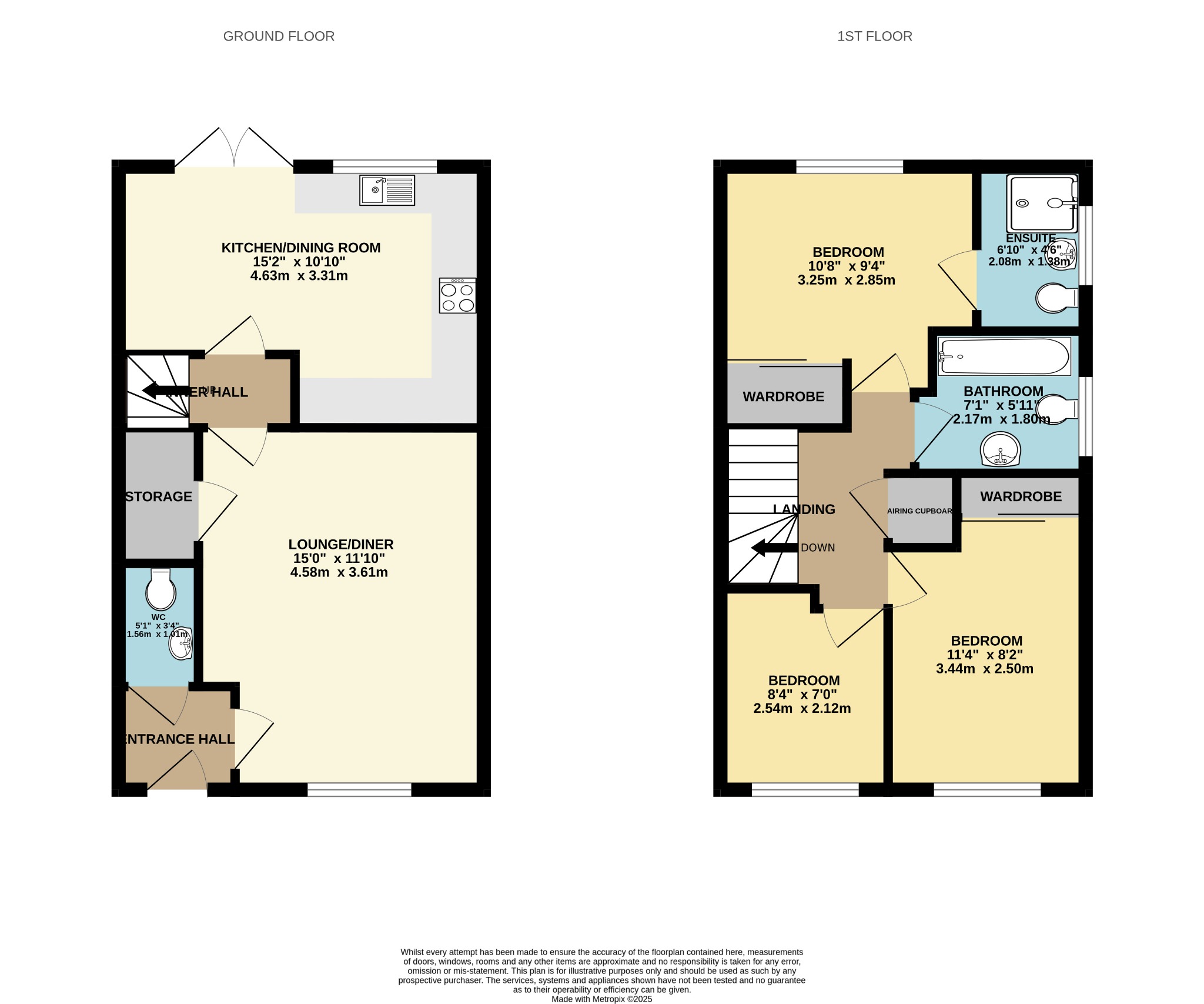 19 Cole Street, Wimborne, Dorset floorplan
