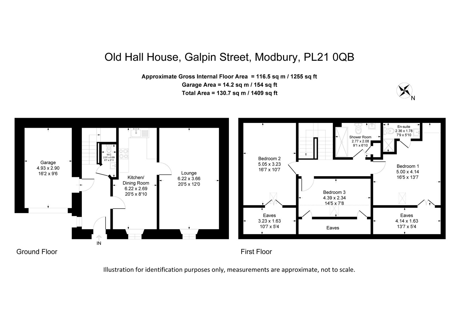 Old Hall House, Galpin Street, Ivybridge floorplan