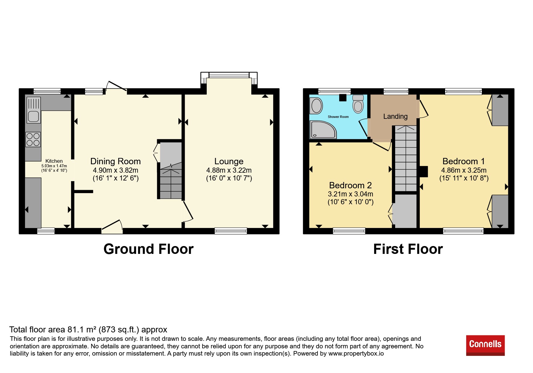 474, Budshead Road, Plymouth floorplan