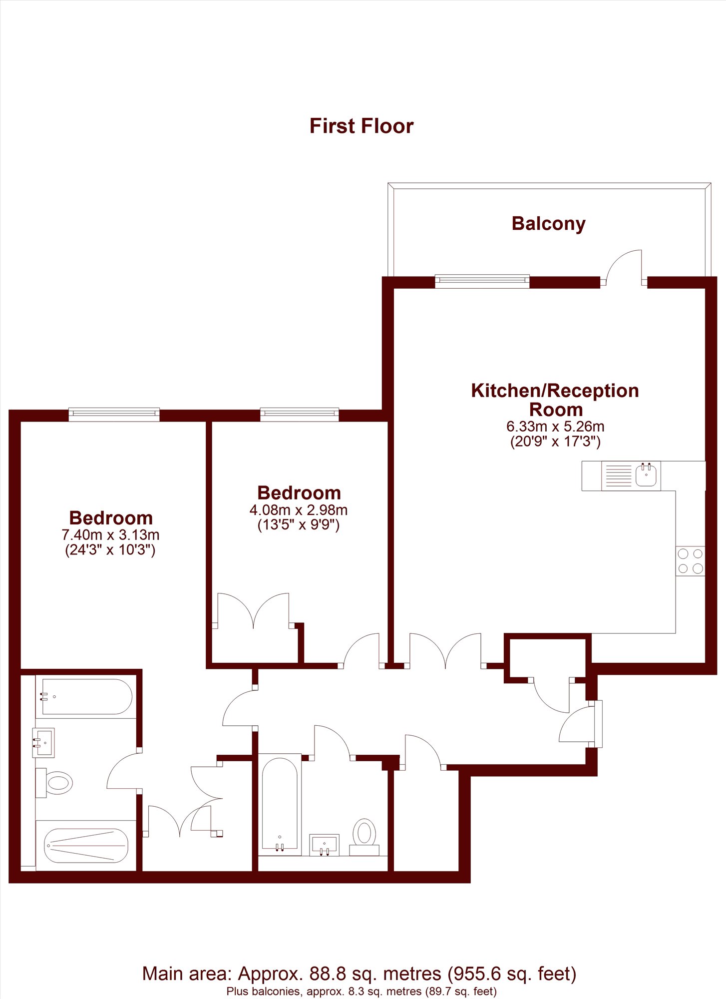 Chambers Park Hill, London floorplan