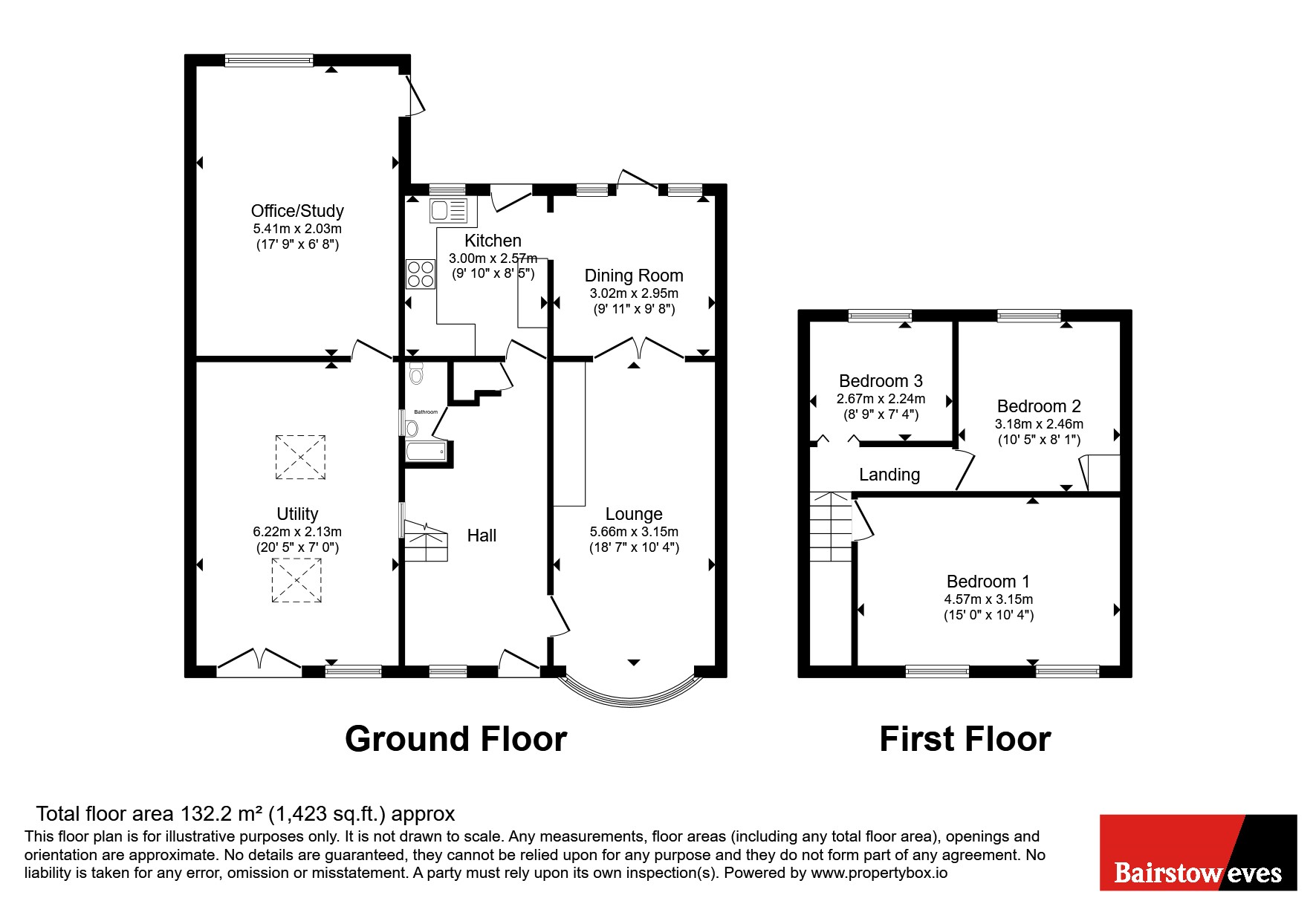 117, Fairoaks Drive, Walsall floorplan