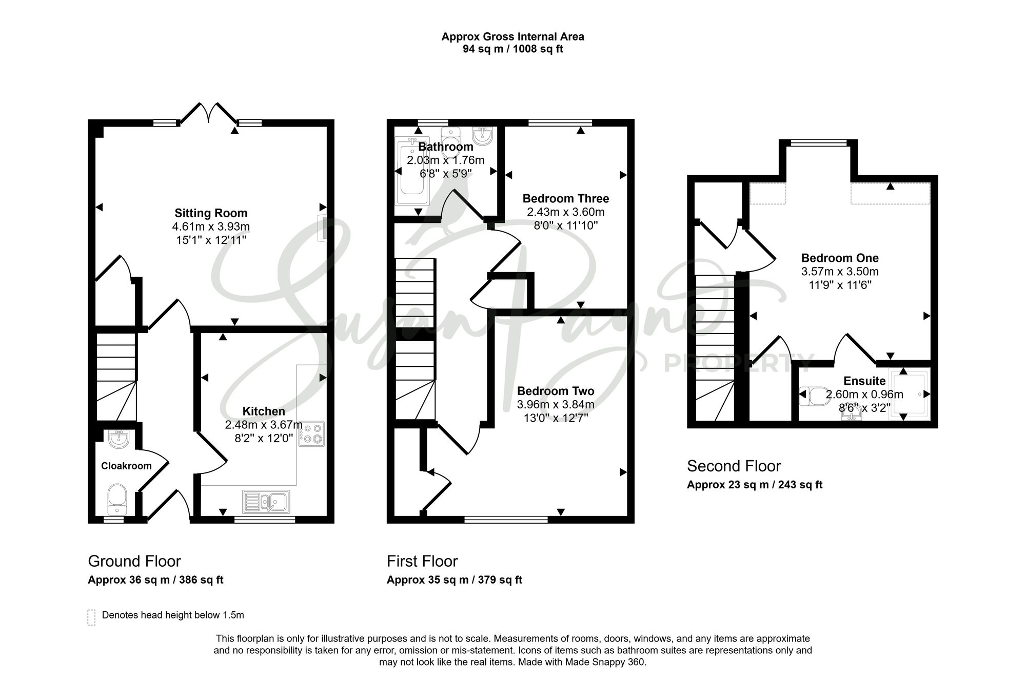 11 Bartletts Close, Sandown floorplan