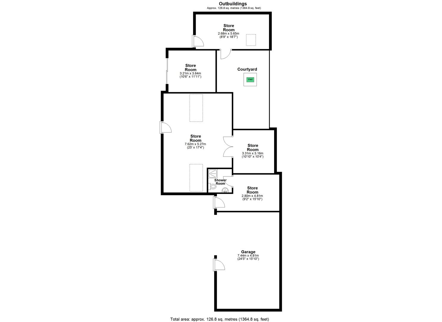 Downhayes, Okehampton floorplan