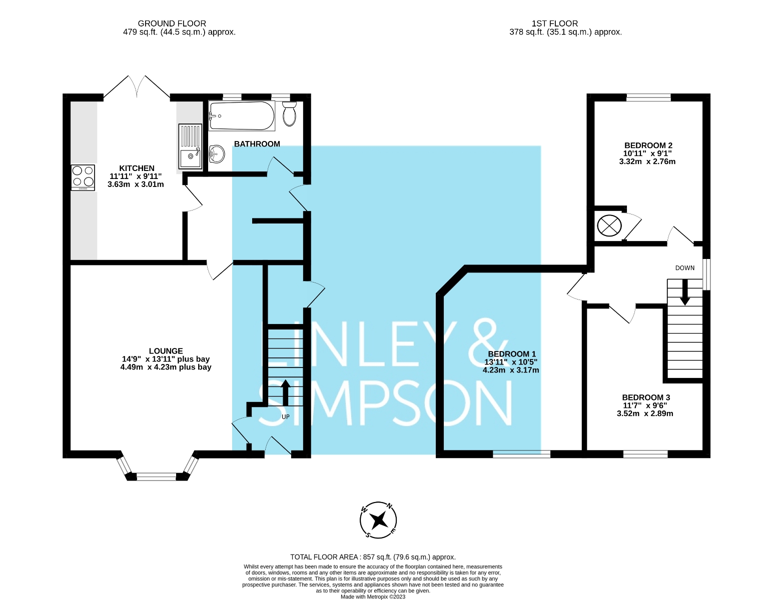 91, Burton Green, York floorplan