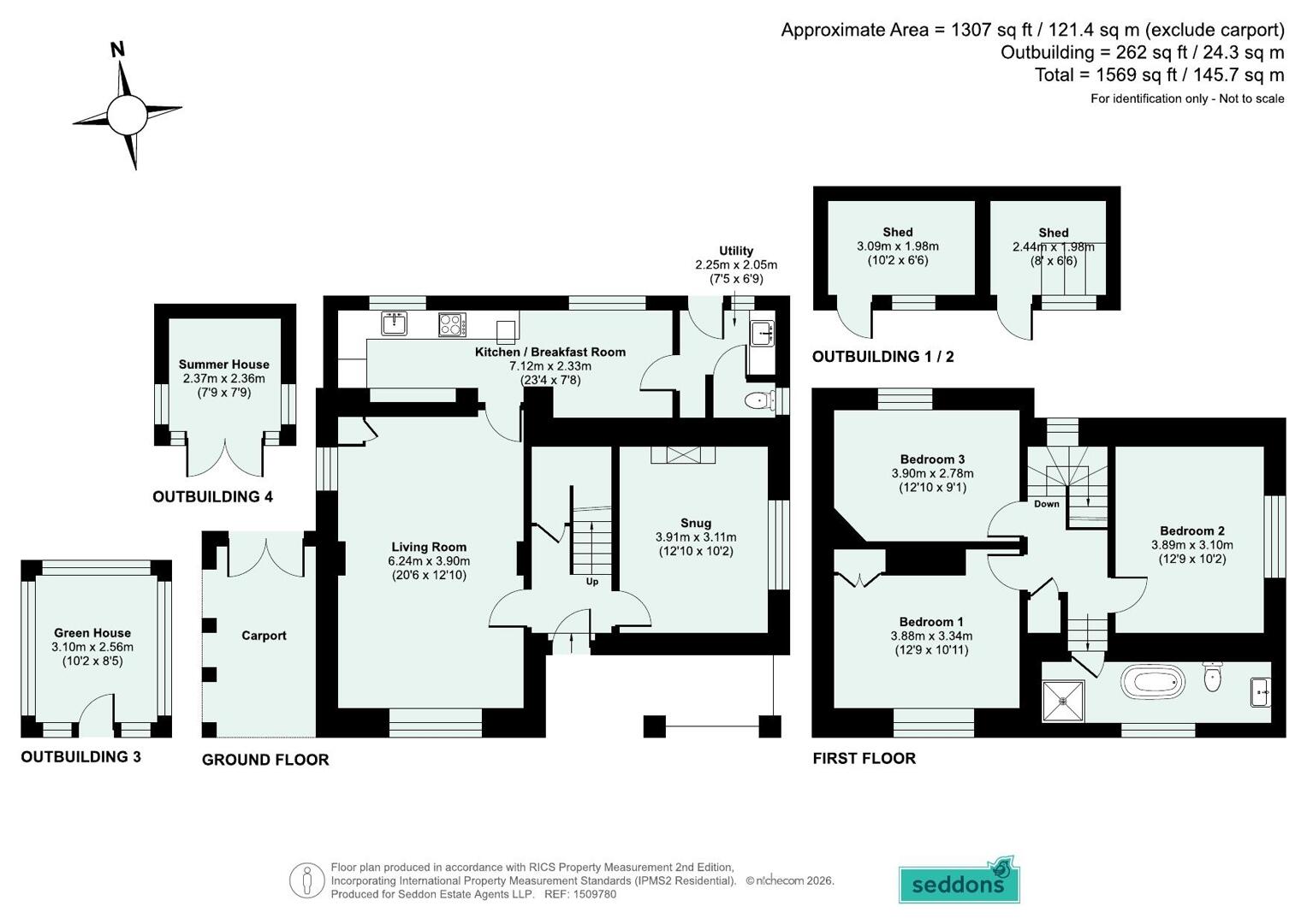 Springfield Lodge, Seven Crosses Road, Devon floorplan