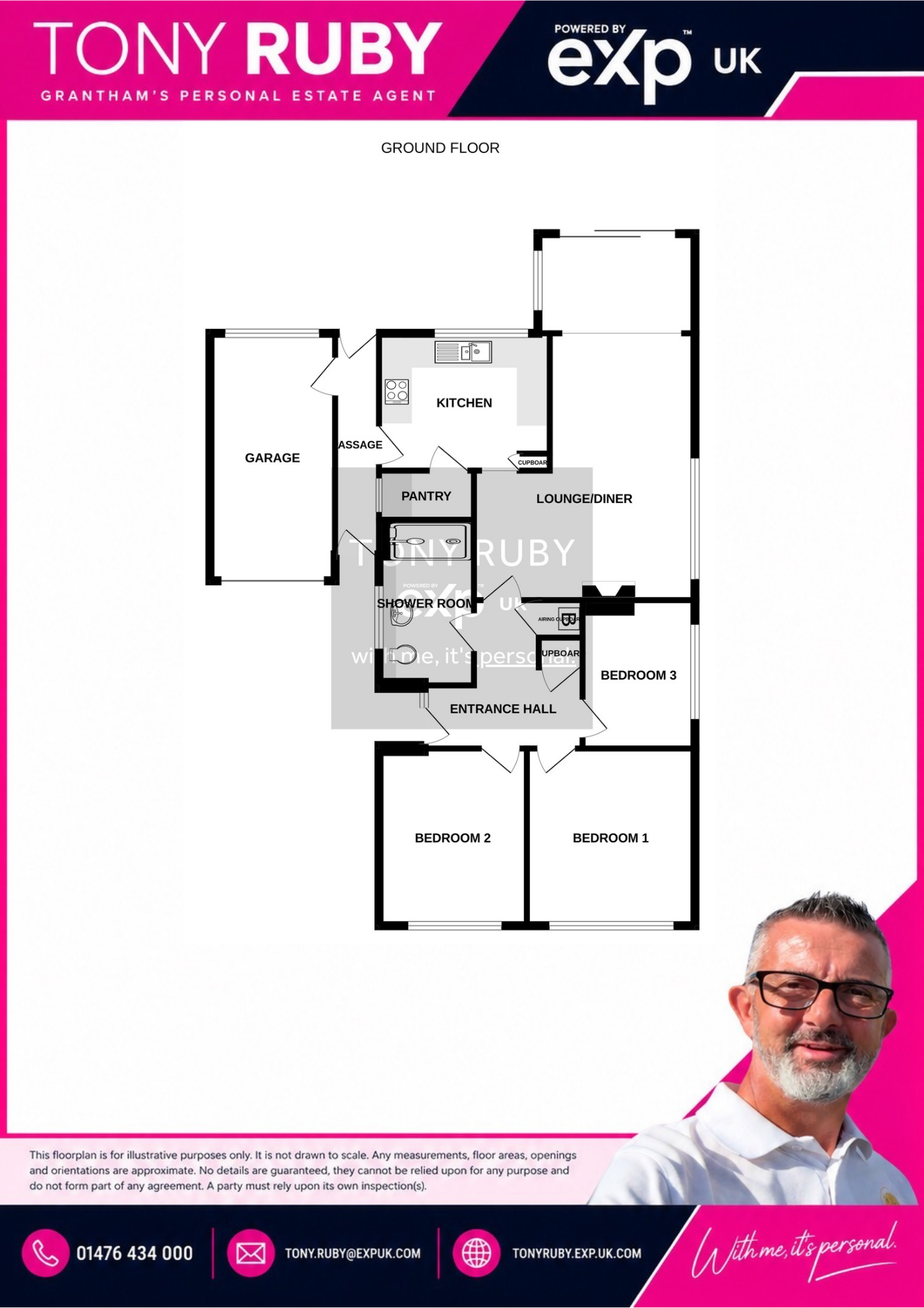 Belvoir Gardens, Grantham floorplan