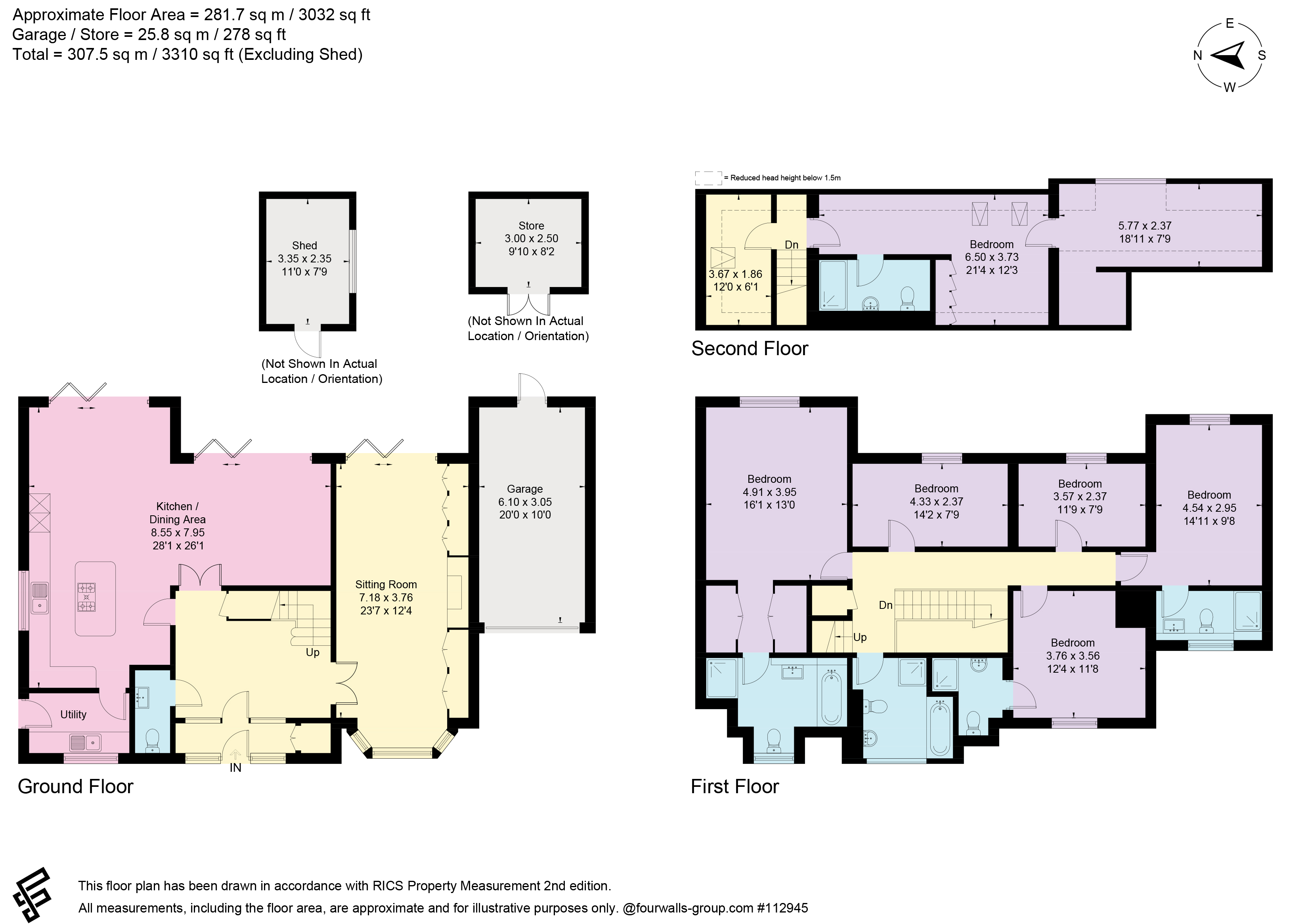 3, Alderson Court, Ascot floorplan
