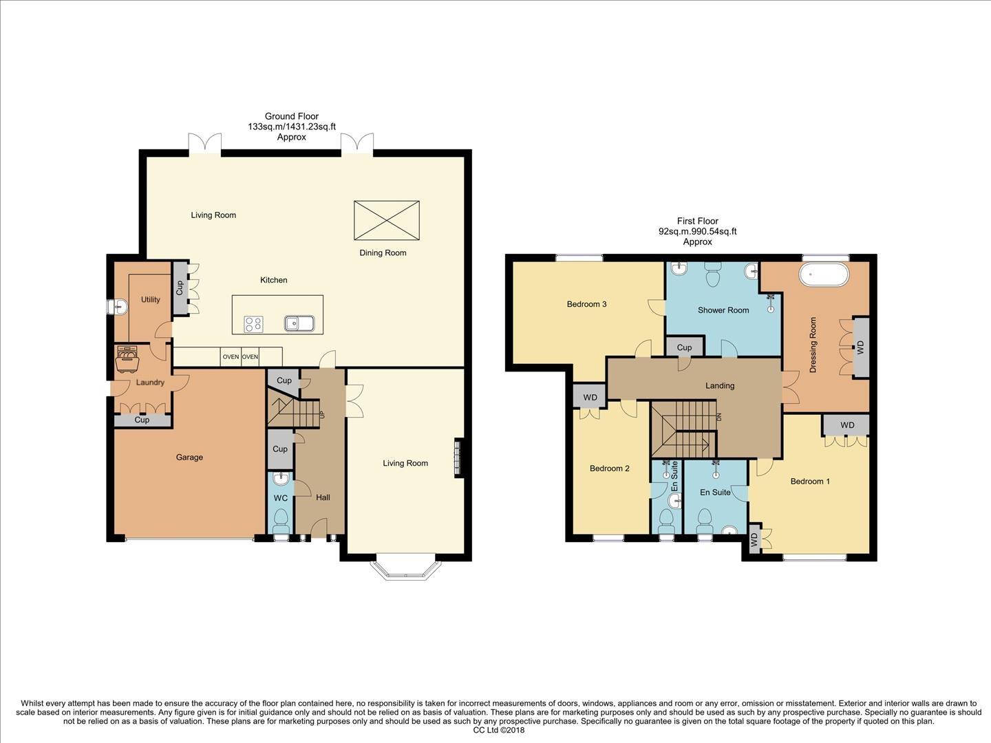 3, College Side, Mansfield floorplan