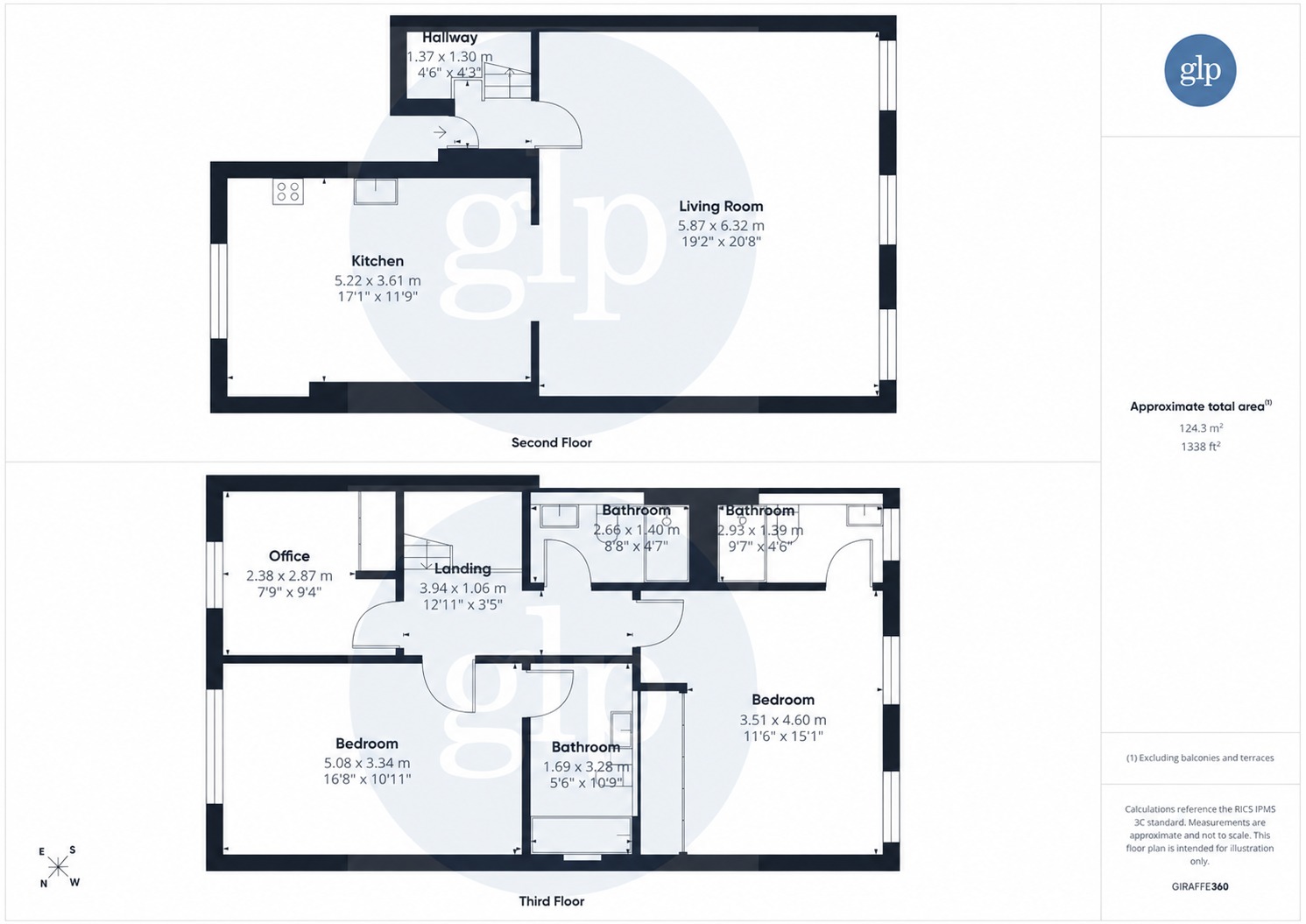 Flat C, 23 Montague Street, Greater London floorplan