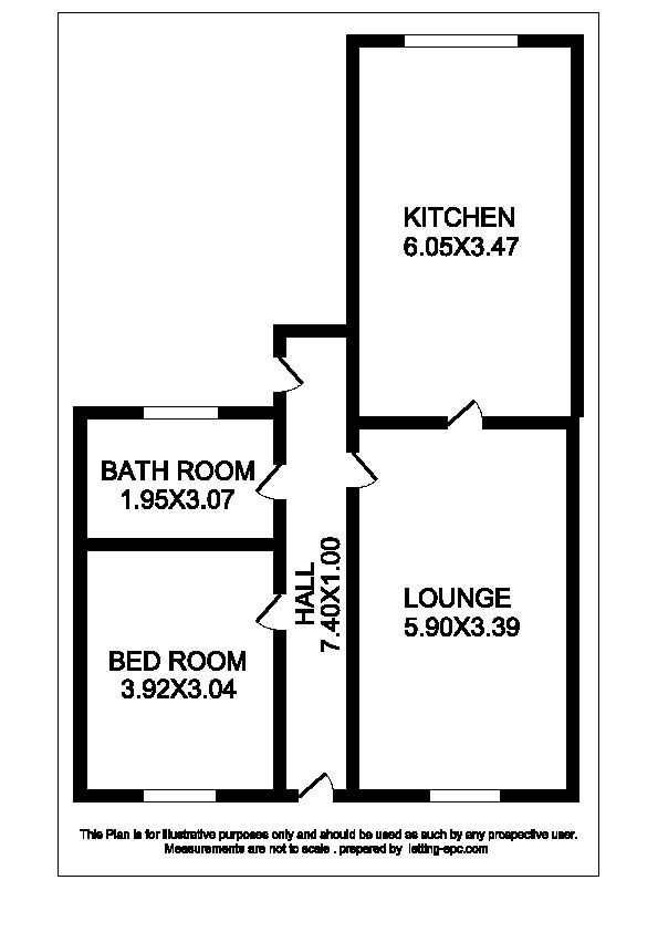 12 Piries Lane, Ground Floor Flat, AB24 4AH, Aberdeen floorplan