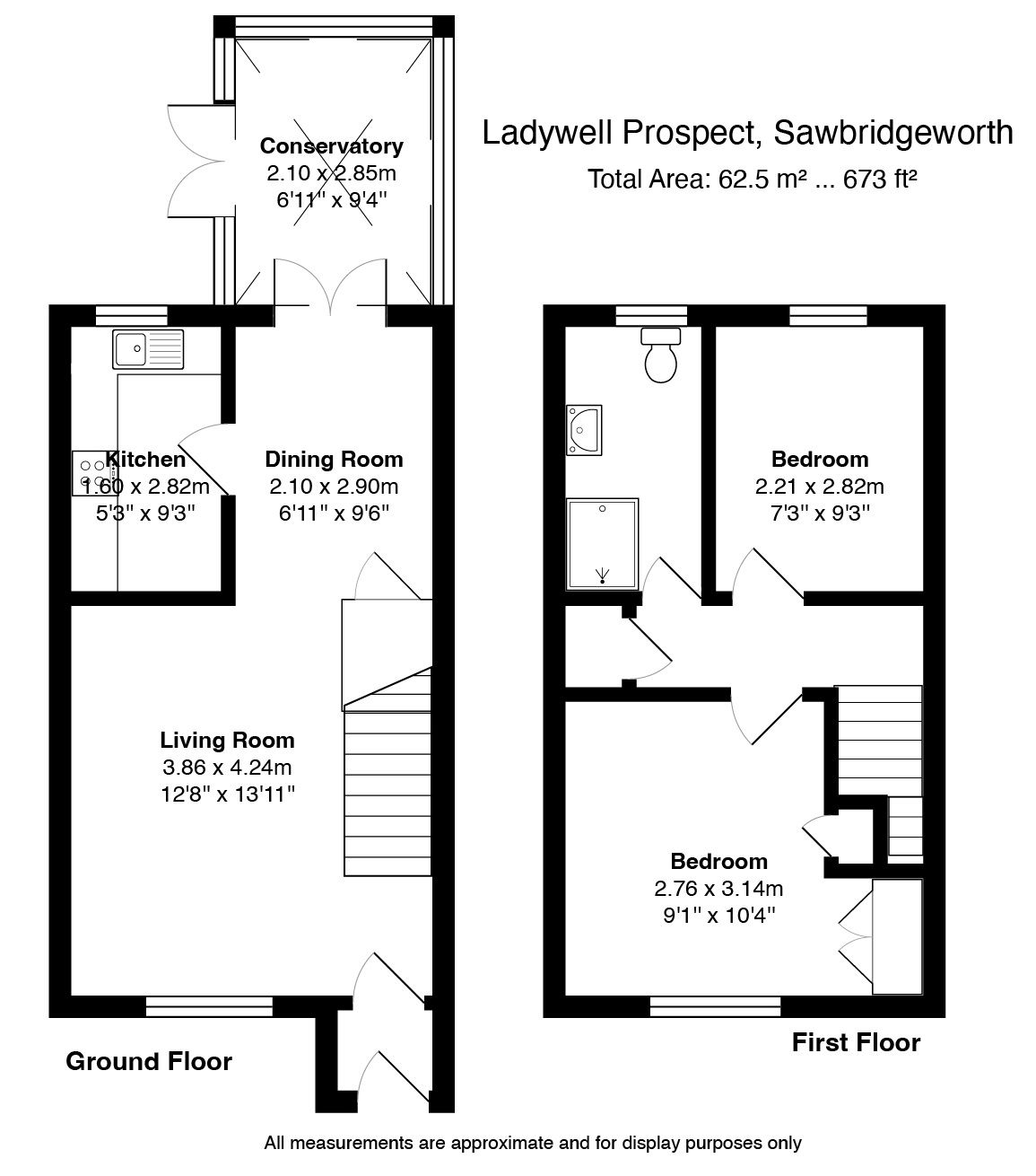 8, Ladywell Prospect, Sawbridgeworth floorplan