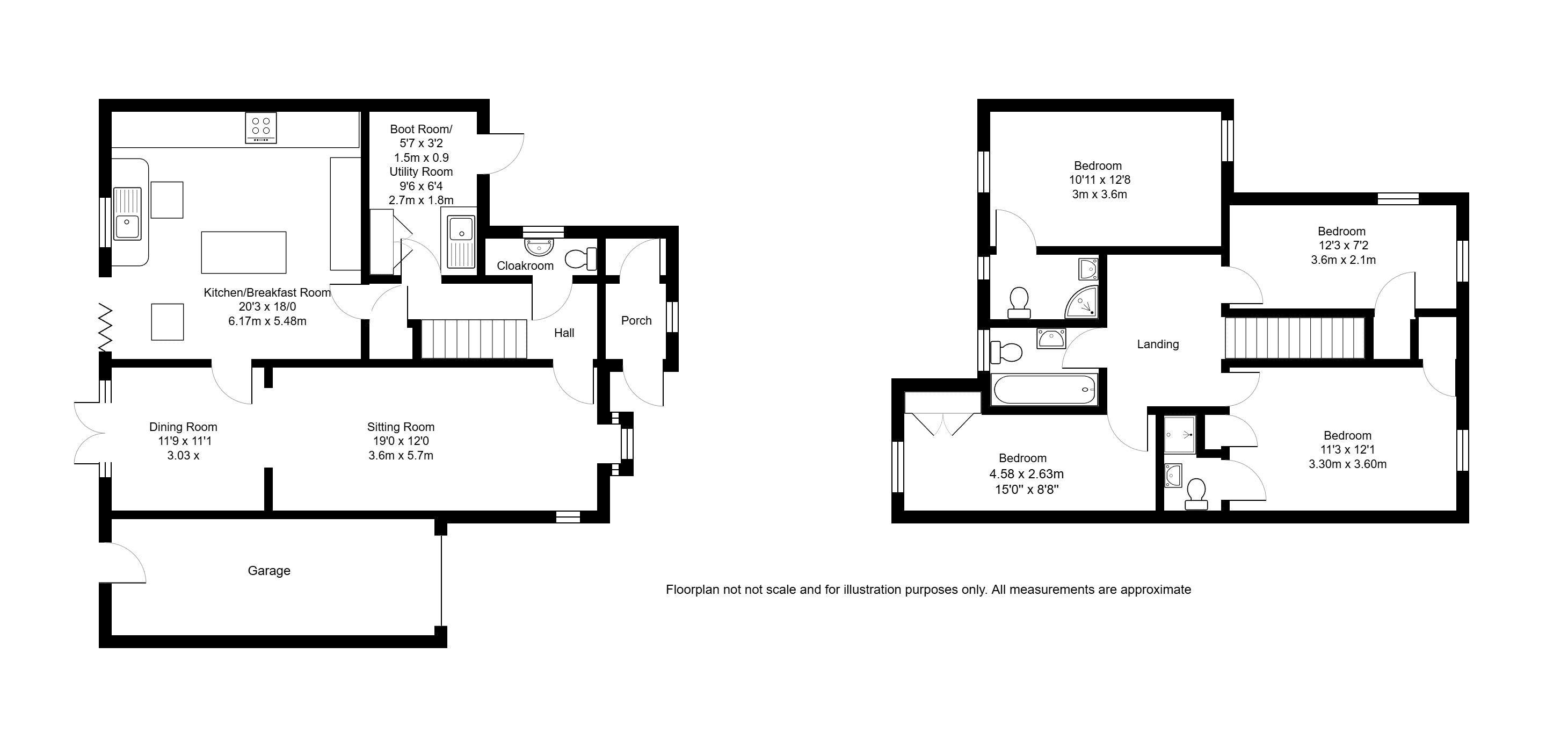 9, Hollow Trees Close, Tonbridge floorplan