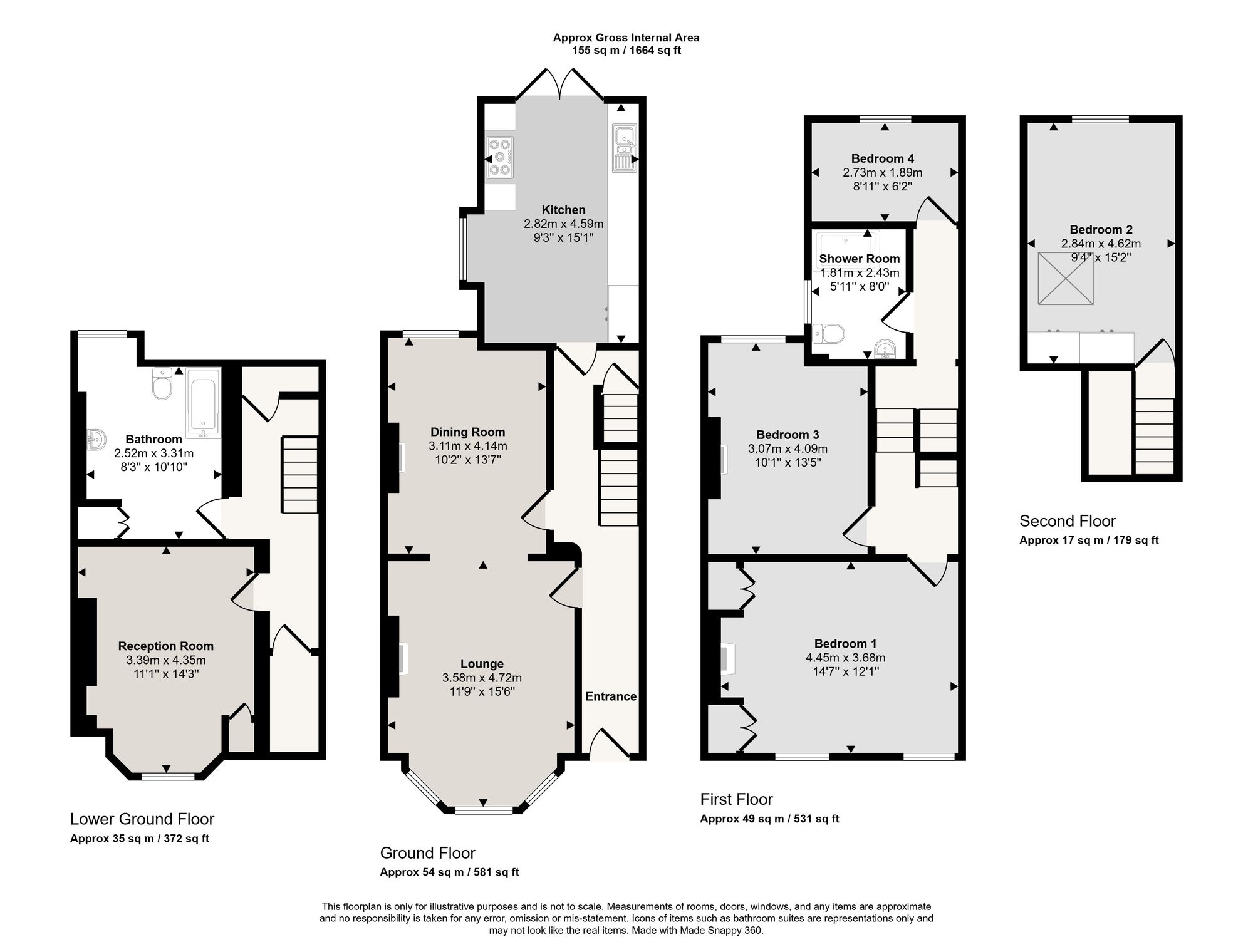 43 Victoria Crescent, Manchester floorplan