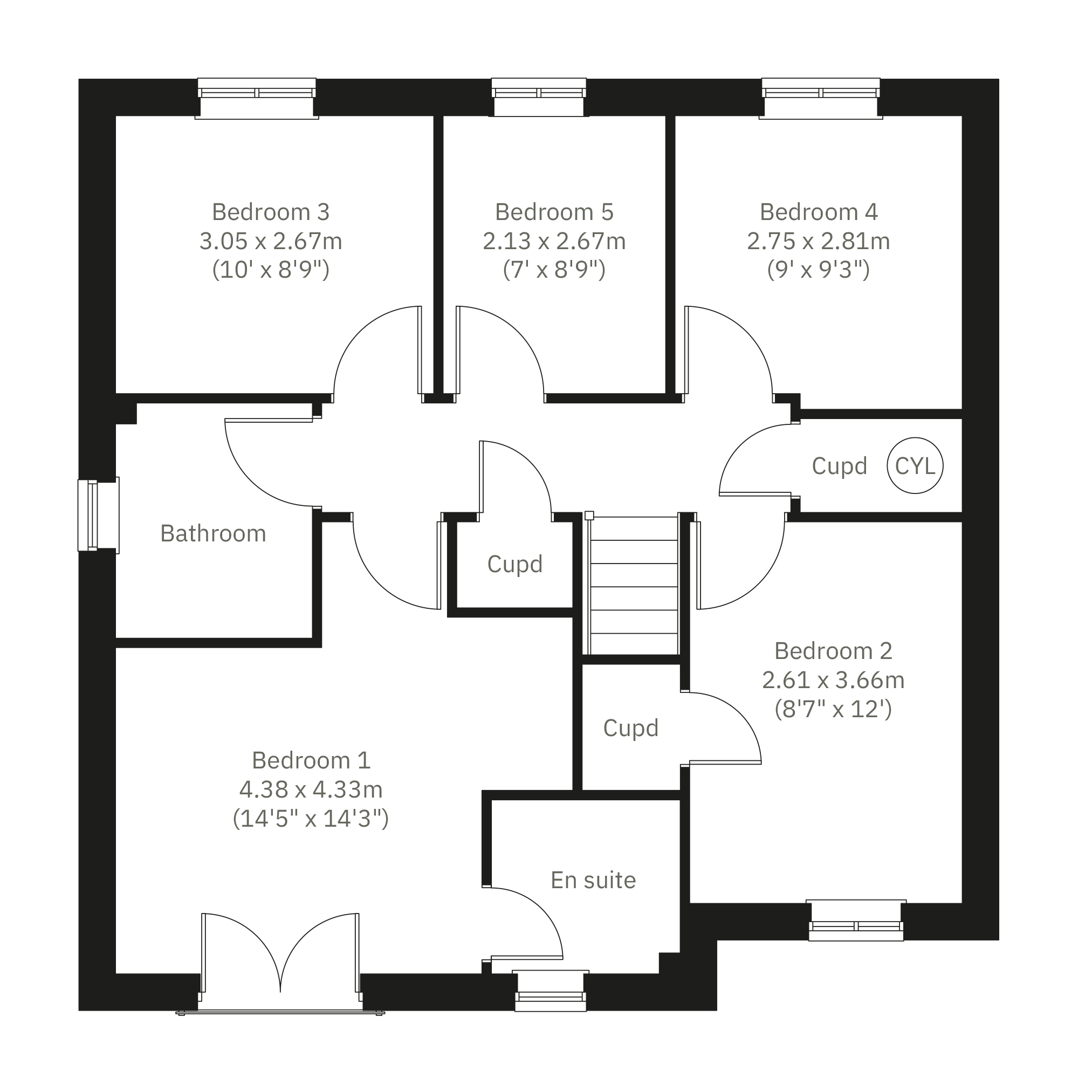 264, Swindon Village, Cheltenham floorplan