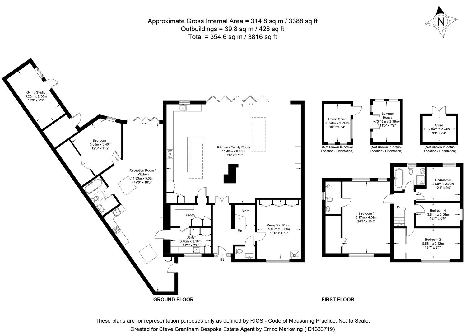 76A, Durley Avenue, Cowplain floorplan
