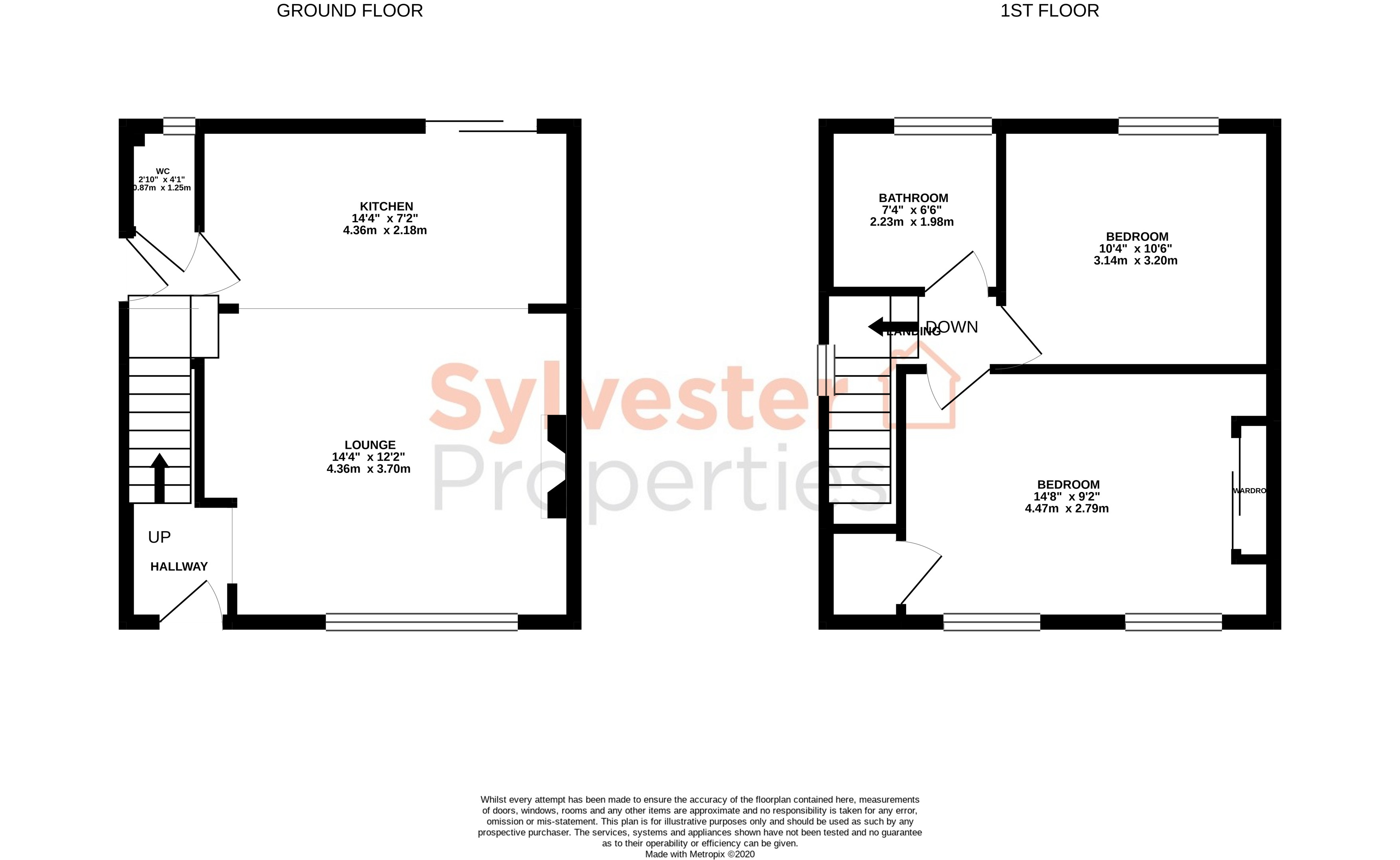 2 bed semidetached house for sale in Wear Road, Stanley, County Durham