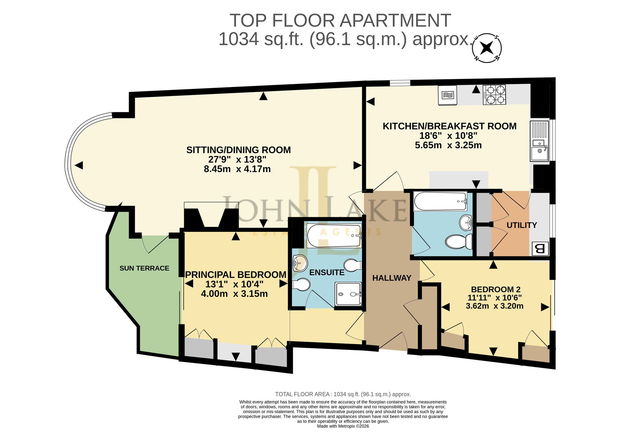 Flat 12, Maidencombe House Teignmouth Road, Torquay floorplan