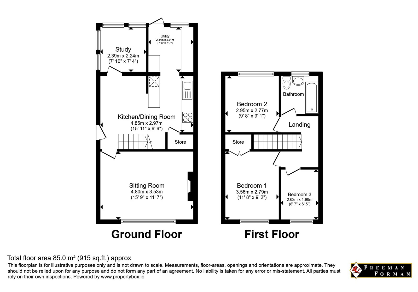 Streele View, East Sussex floorplan