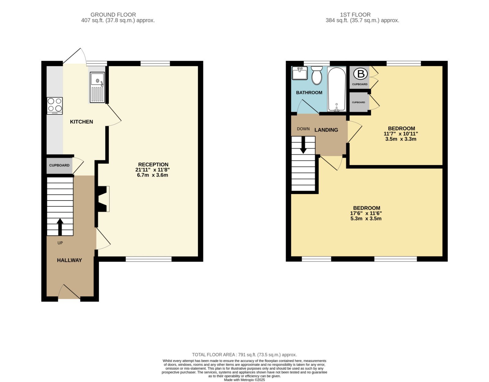27, Wentworth Avenue, Berkshire floorplan
