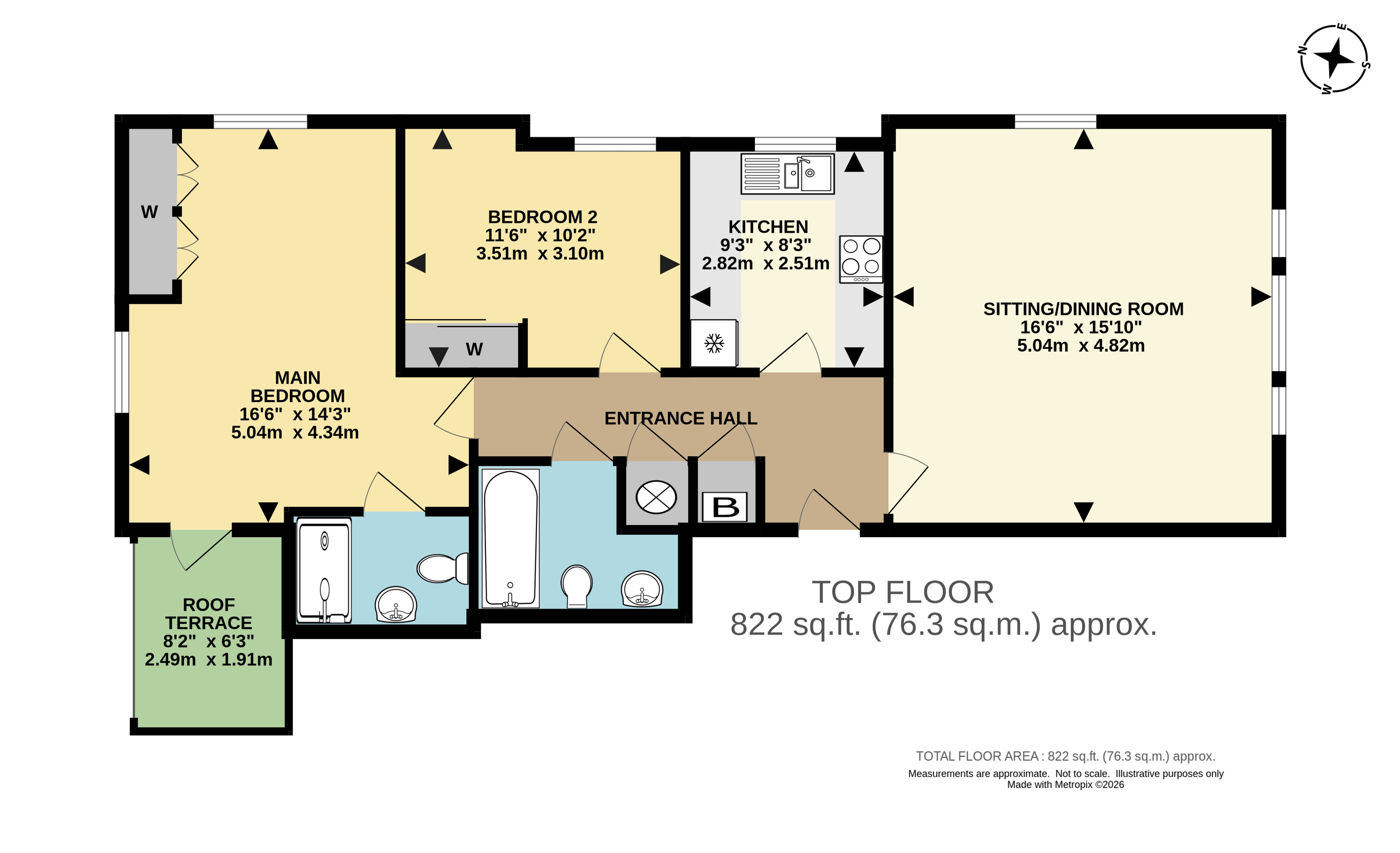 49, Hill View, Surrey floorplan