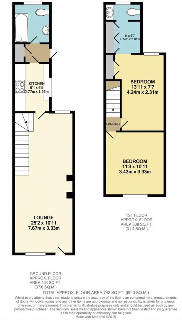 27, Leyton Cross Road, Wilmington floorplan