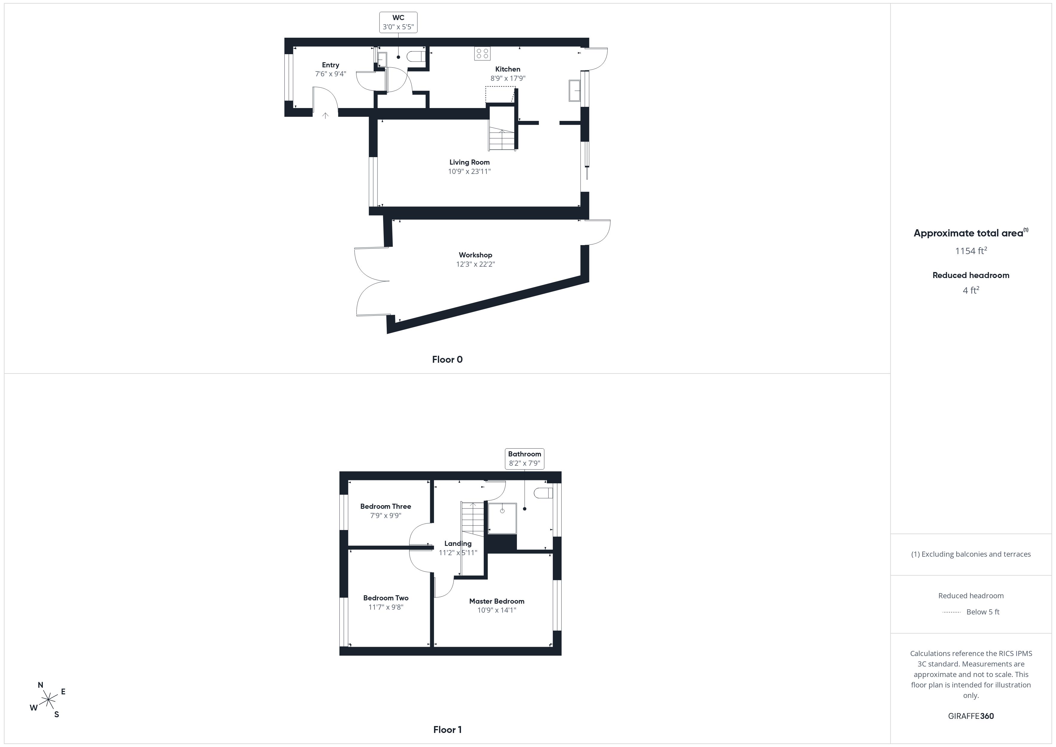 18, Burley Way, Camberley floorplan