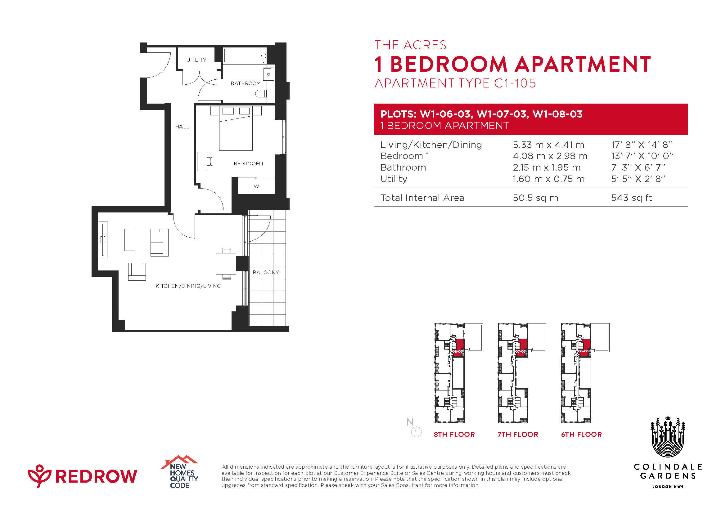 2231-6101, 144 Colindale Avenue, Colindale, London floorplan