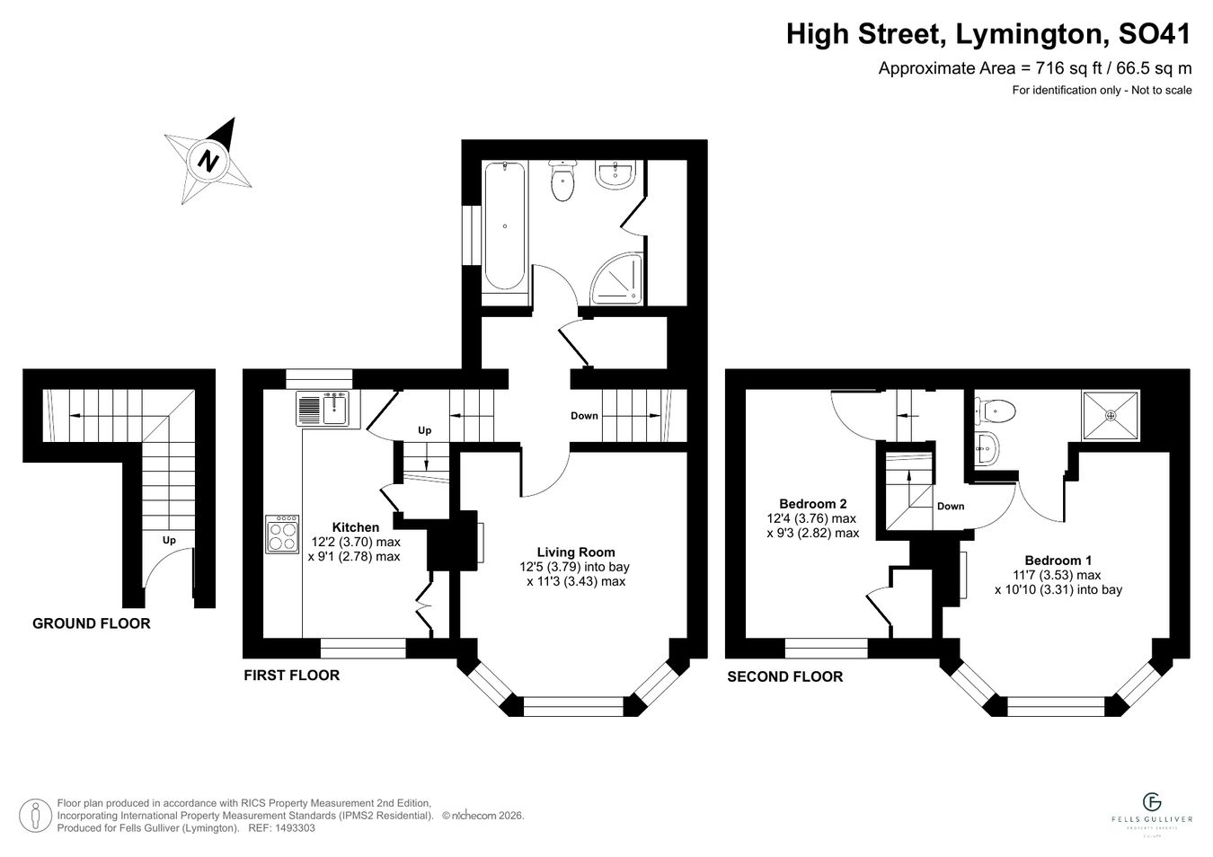 115a, High Street, Lymington floorplan