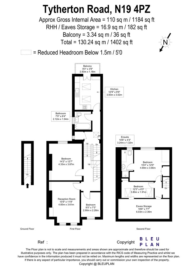 Tytherton Road, London, N19 floorplan