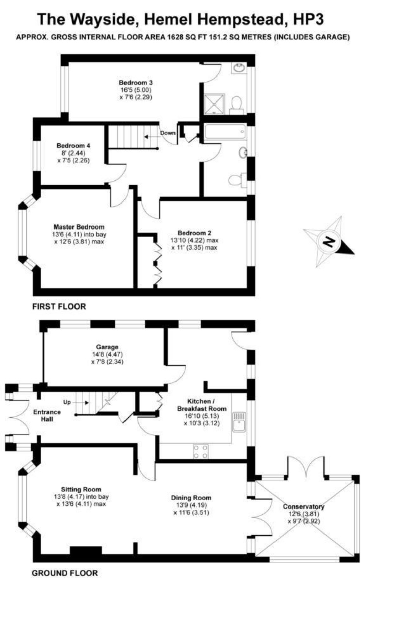 4 Bedrooms Semi-detached house for sale in The Wayside, Hemel Hempstead, Hertfordshire HP3